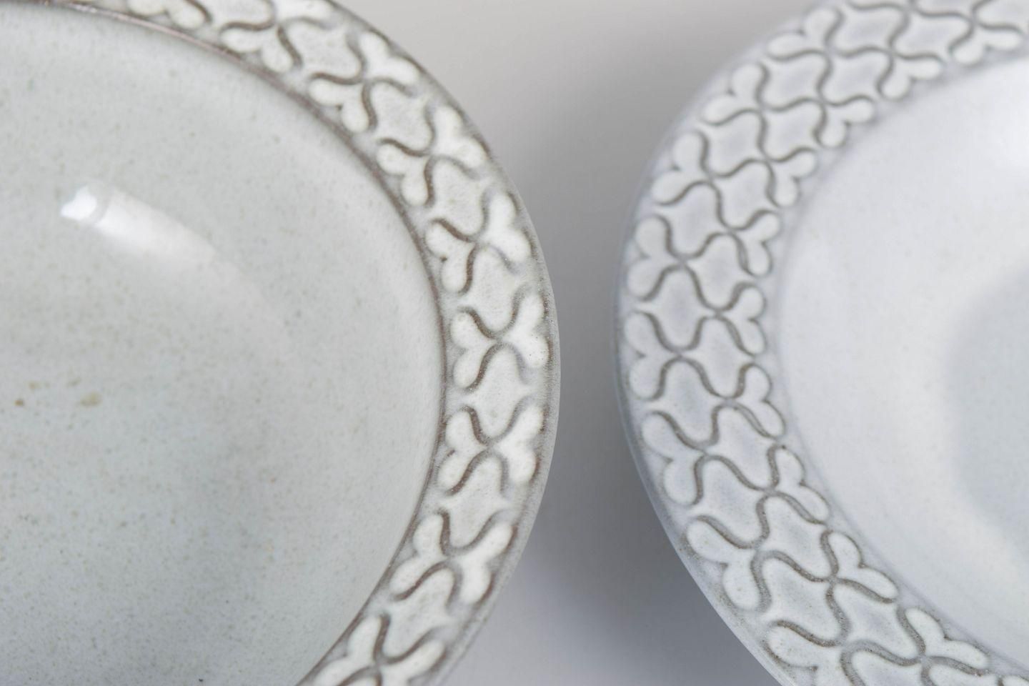 Jens Harald Quistgaard For Kronjyden / Bing & Grøndahl. Set Of Three Bowls. photo for sale