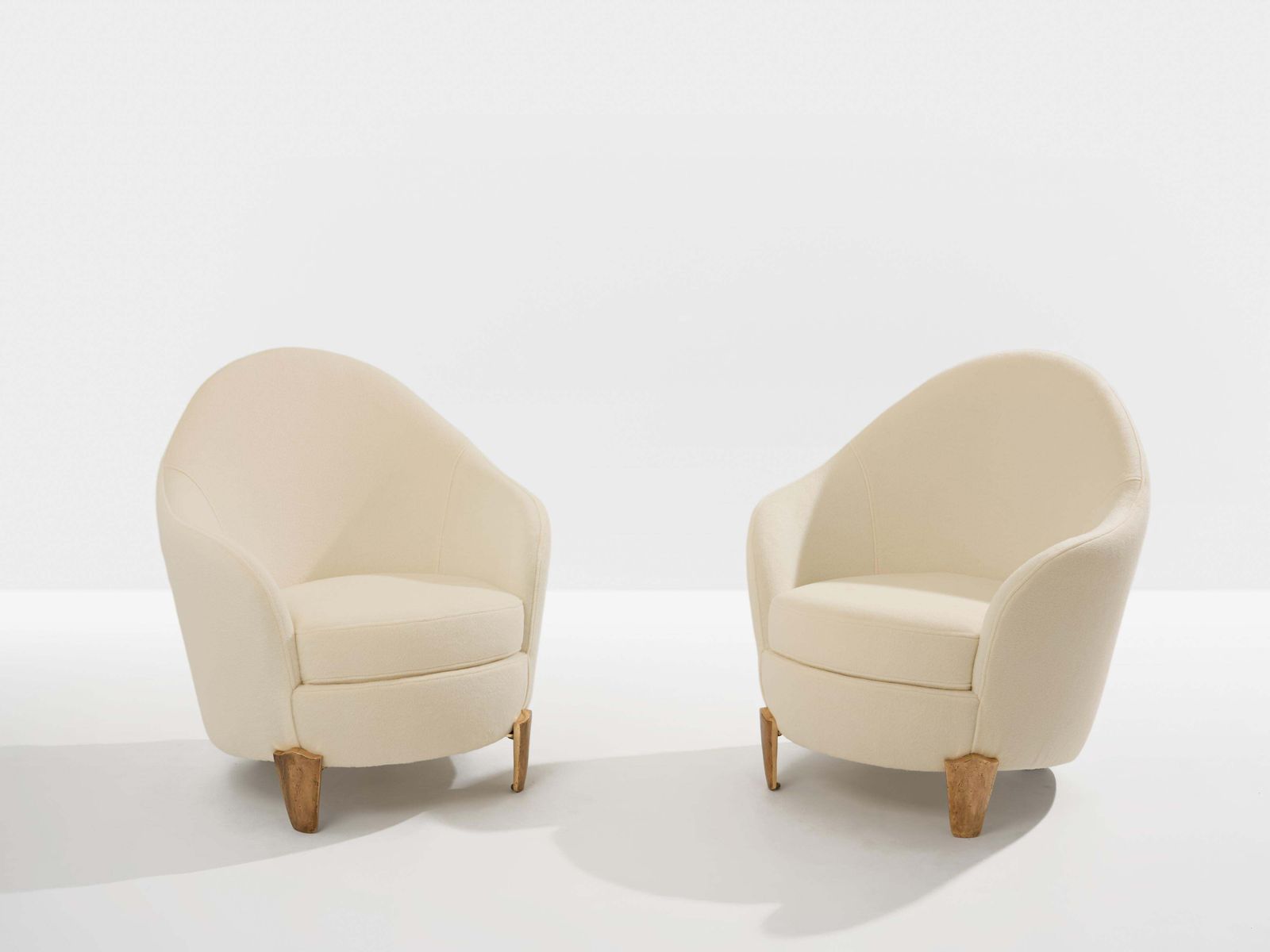 Garouste & Bonetti Koala Armchairs Bronze Alpaca Velvet 1995 photo for sale