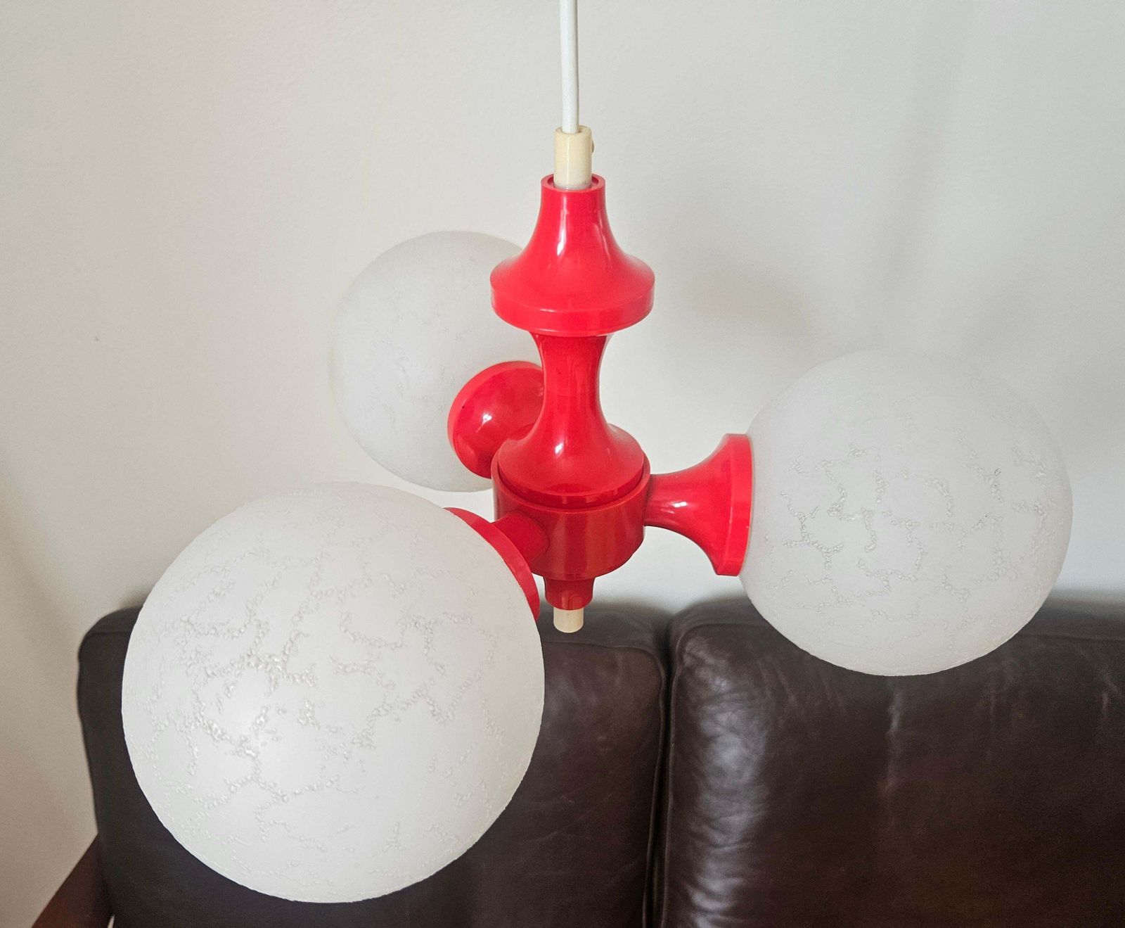 Lustre ou suspension Sputnik mid-century, Richard Essig, Allemagne, années 1970 photo 592.0