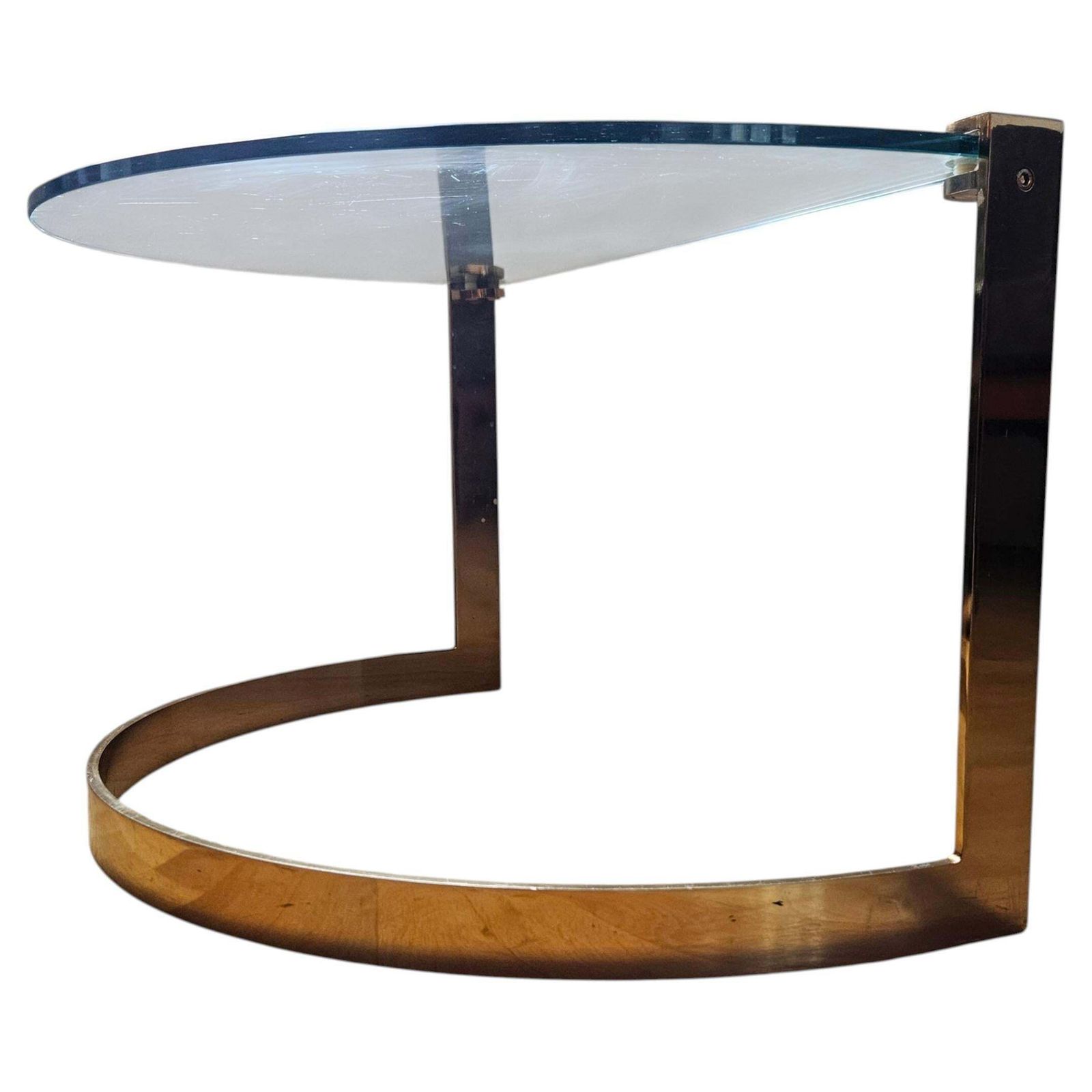 Zeldzame mid-century zij- of salontafel, Friedrich Moller voor Ronald Schmitt, jaren 1970
