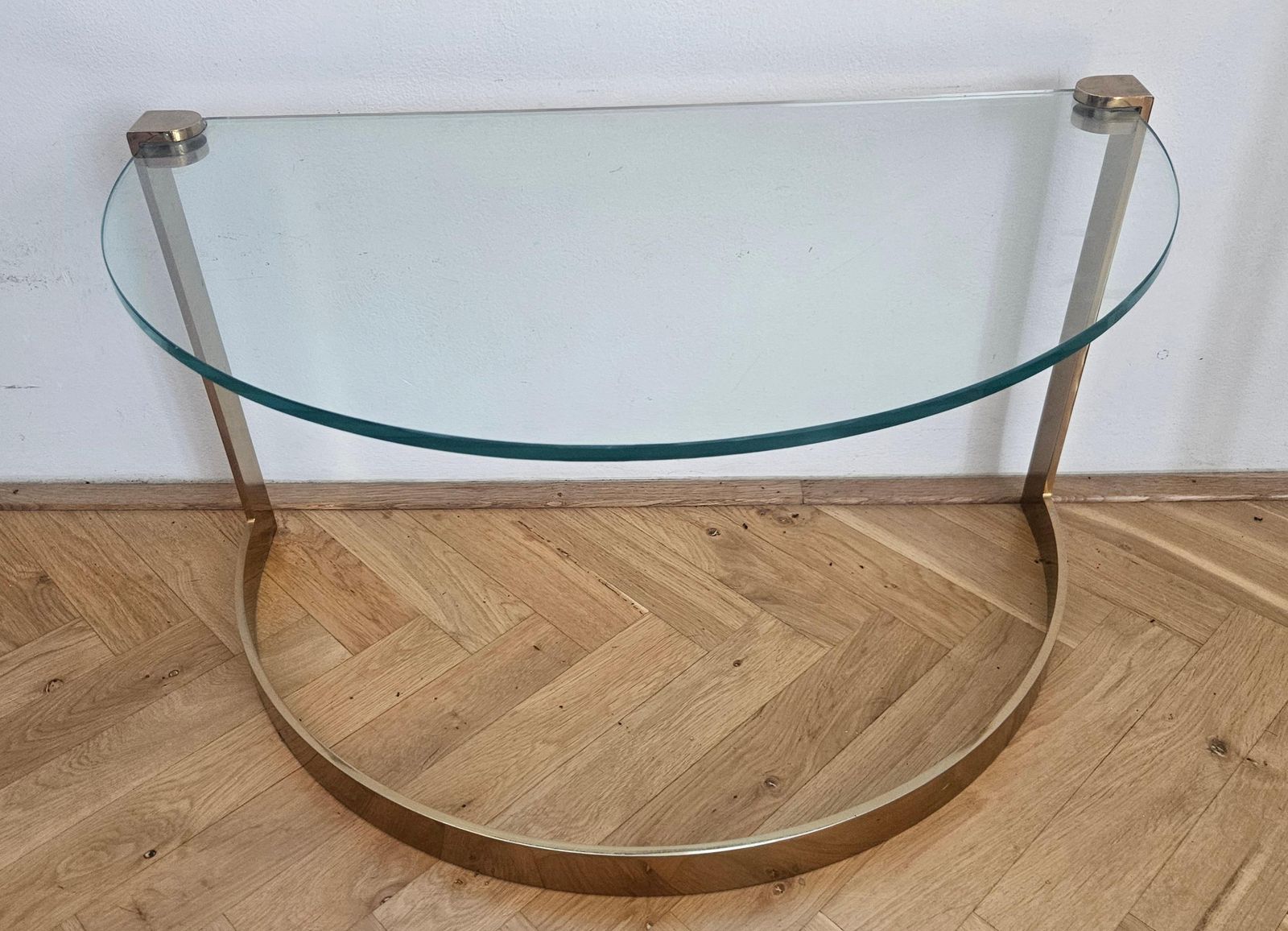 Zeldzame mid-century zij- of salontafel, Friedrich Moller voor Ronald Schmitt, jaren 1970 photo furniture