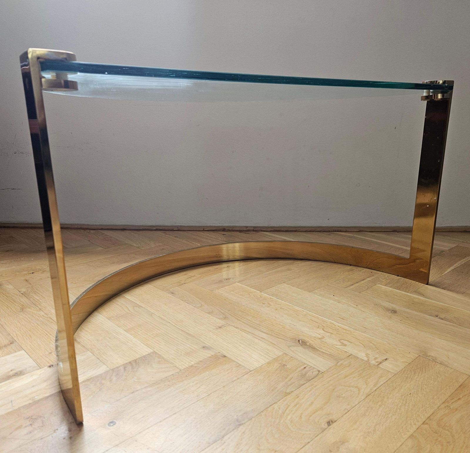 731.0 Zeldzame mid-century zij- of salontafel, Friedrich Moller voor Ronald Schmitt, jaren 1970 photo