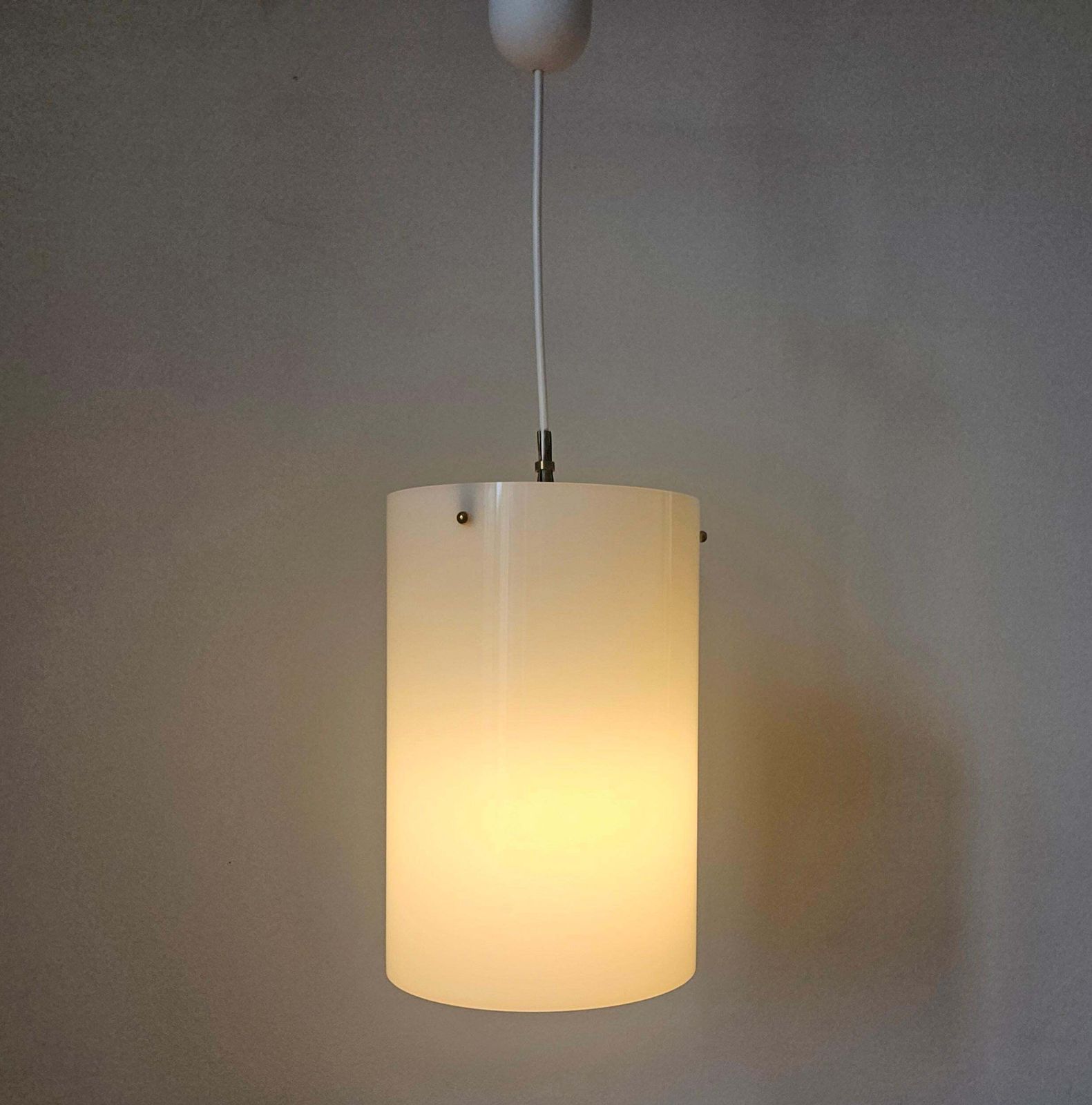 Set van drie zeldzame mid-century hanglampen – Fog & Morup, Denemarken, jaren 1960 photo 2115.0