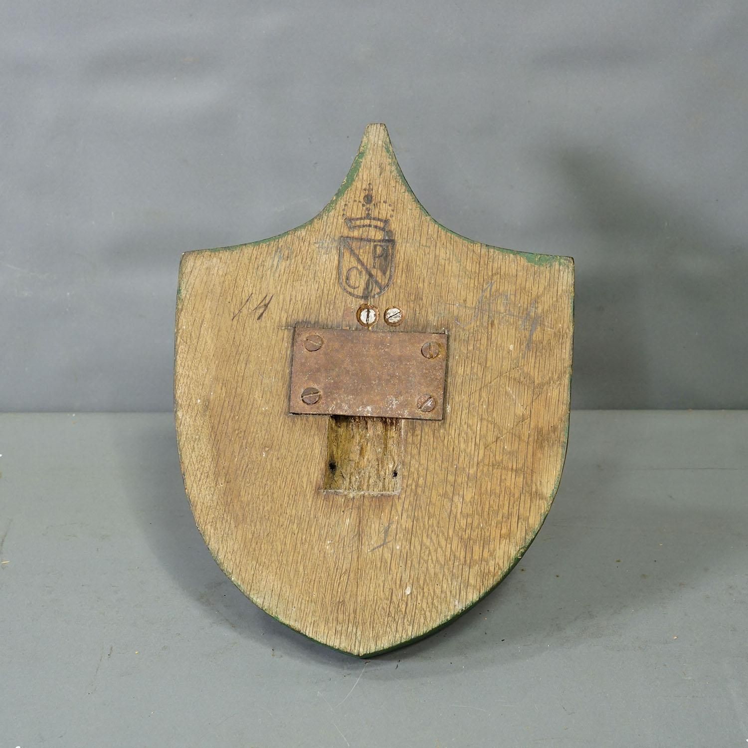 Antiek Zwart Woud Gems Trofee op Groen Plaquette – Salem, Duitsland, 1900 photo buy