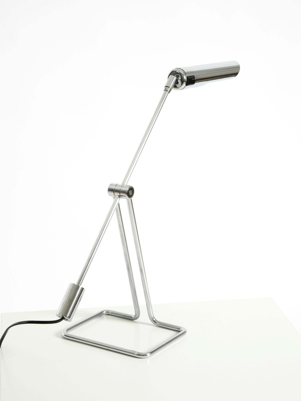 Verchroomde metalen tafellamp uit de jaren 1980 van Abo Randers voor IKEA photo vintage