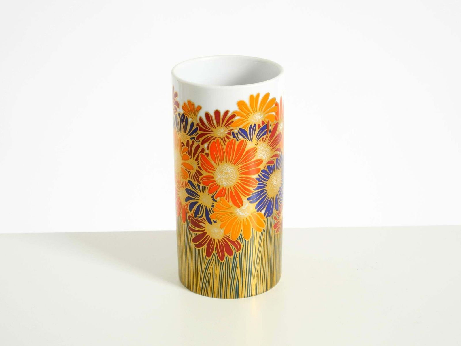 Porseleinen vaas uit de jaren 1980 van Rosamonde Nairac voor Rosenthal Studio Linie photo buy