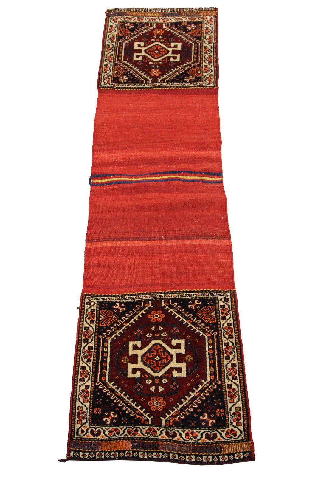 Collectable Antique Khorjin Runner Traditional Handwoven Saddle Bag photo furniture