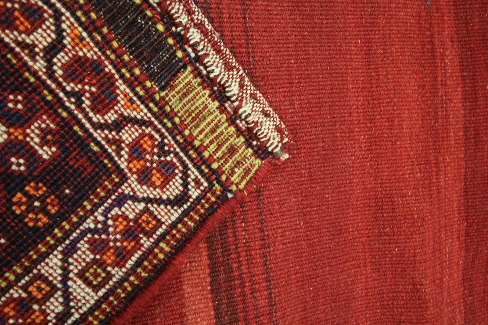 Collectable Antique Khorjin Runner Traditional Handwoven Saddle Bag photo vintage