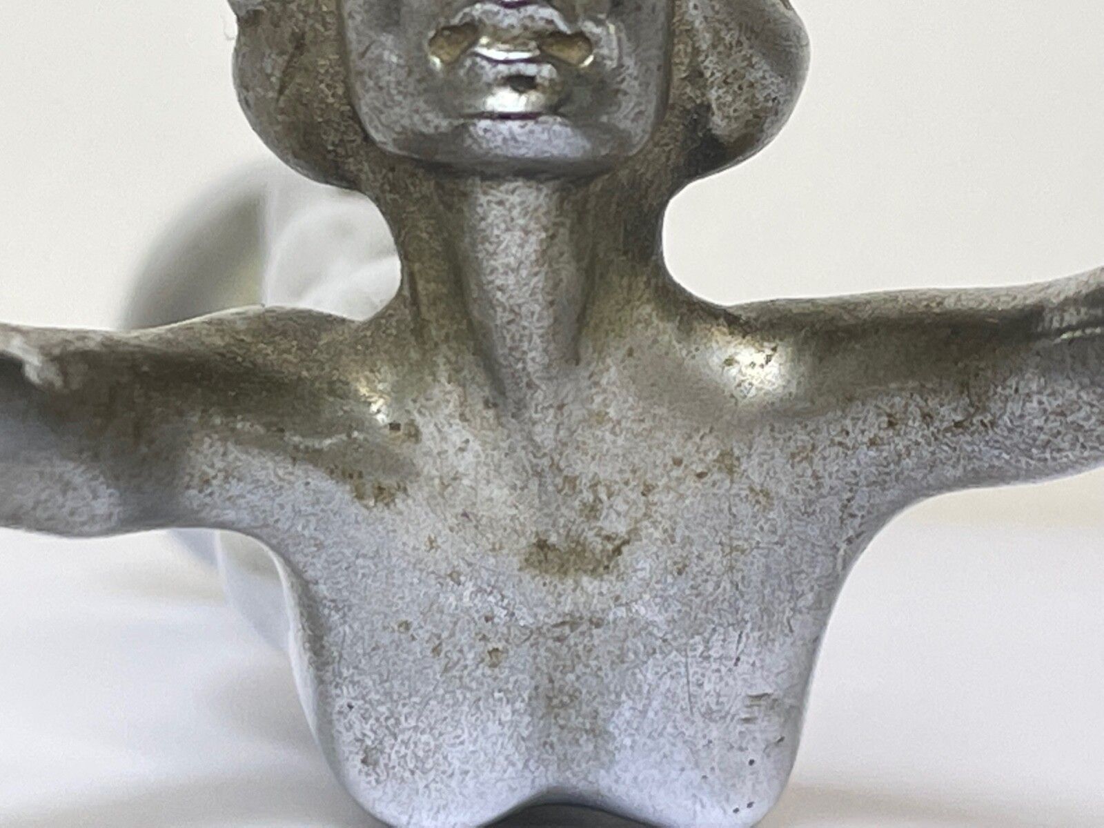 photo furniture Art Deco Classic Car Diving Lady Mascot Sculpture