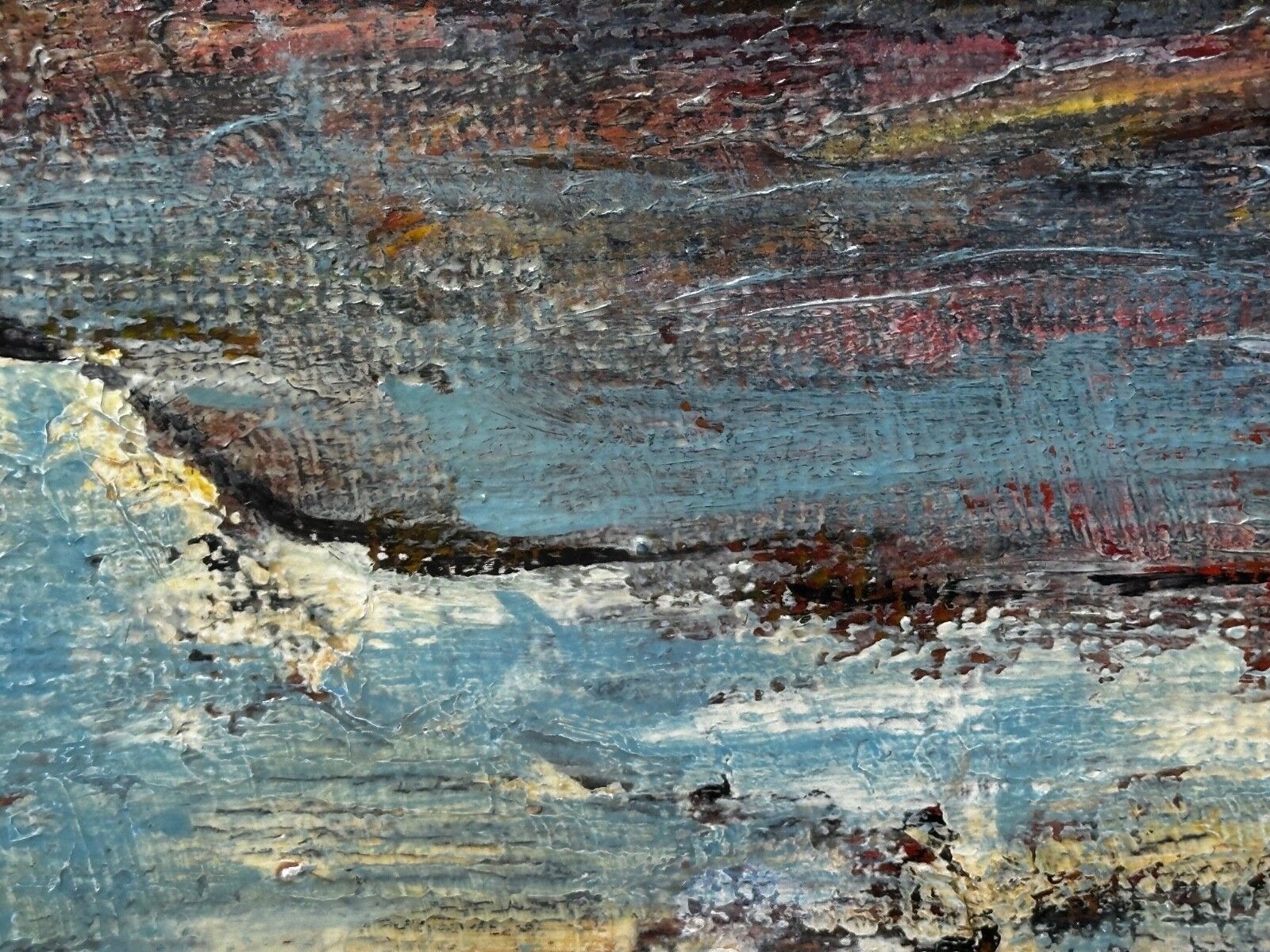 Kunst Olieverfschilderij Winter Waddle Group Black & White Polar Penguins Antarctica photo
