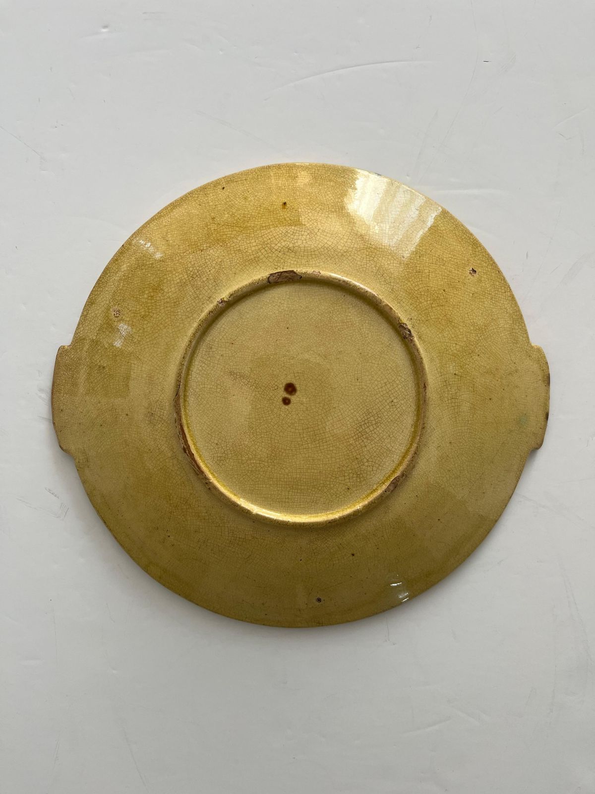 265.0 Majolica sandwichschaal of serveerschaal, mogelijk Minton of George Jones, ca. 1860 photo