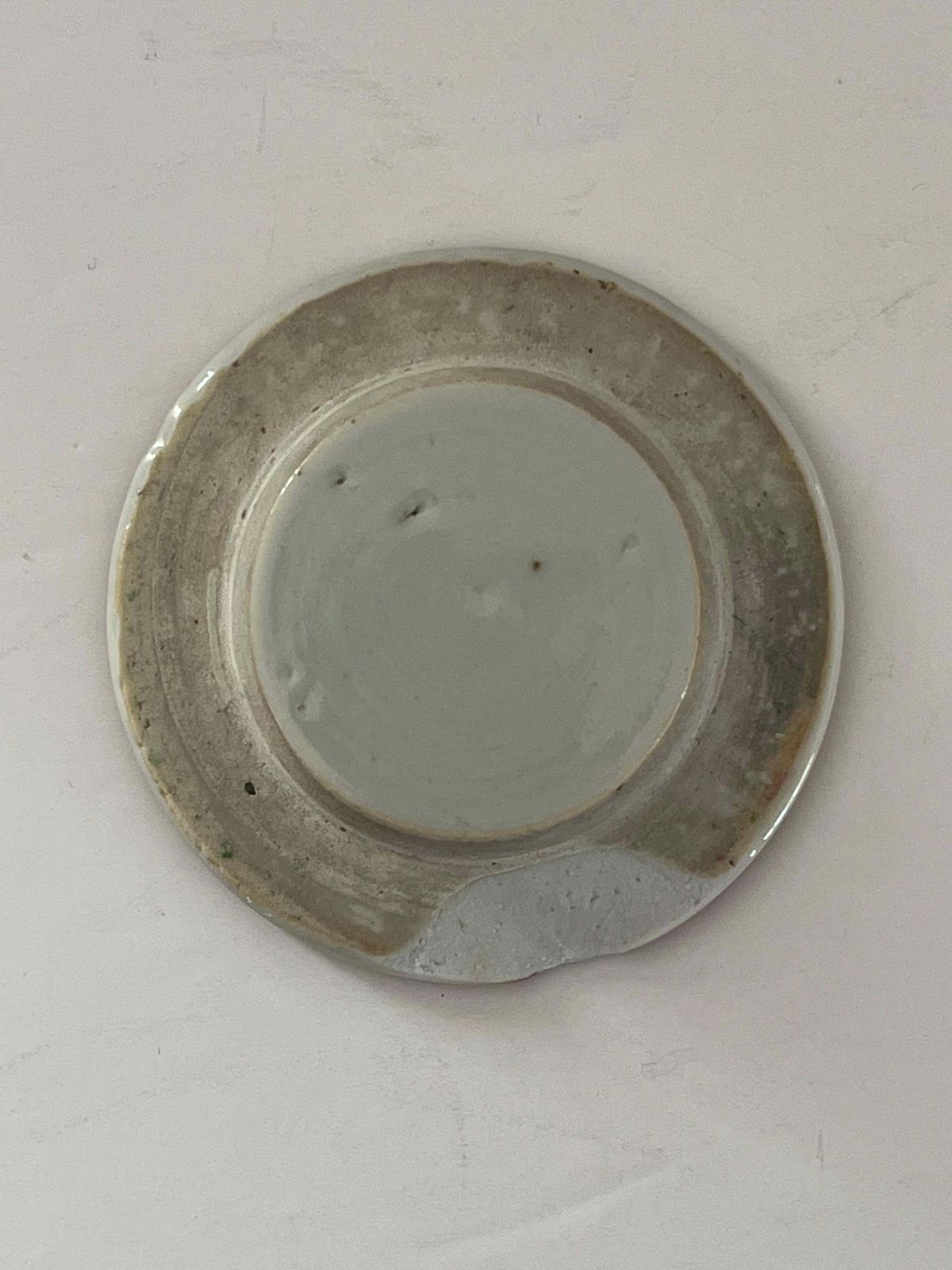 photo vinterior Chinese exportporselein theepot Rose Medallion, handgeschilderd, Qing ca. 1810