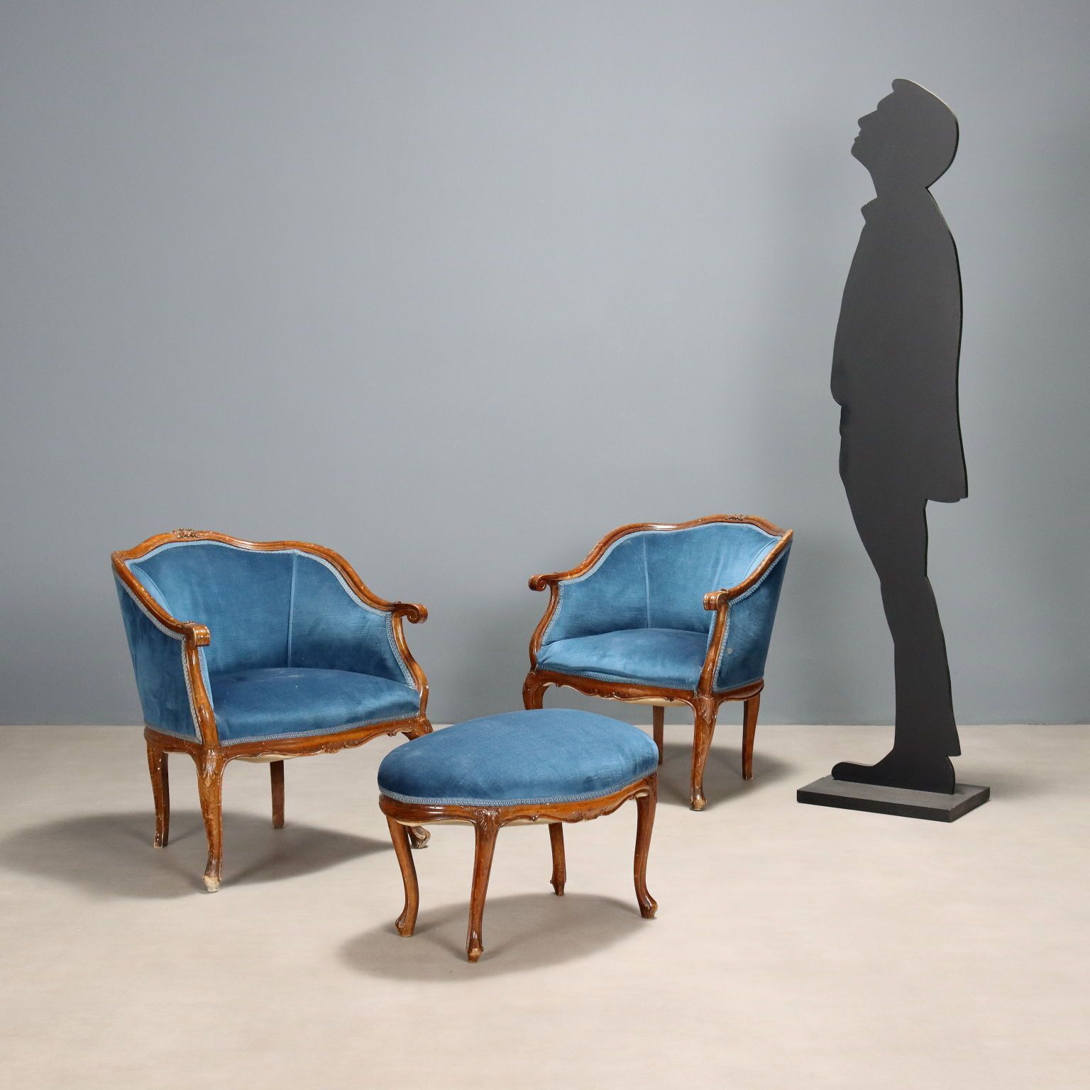 Stel Fauteuils in Barocchetto-stijl photo furniture