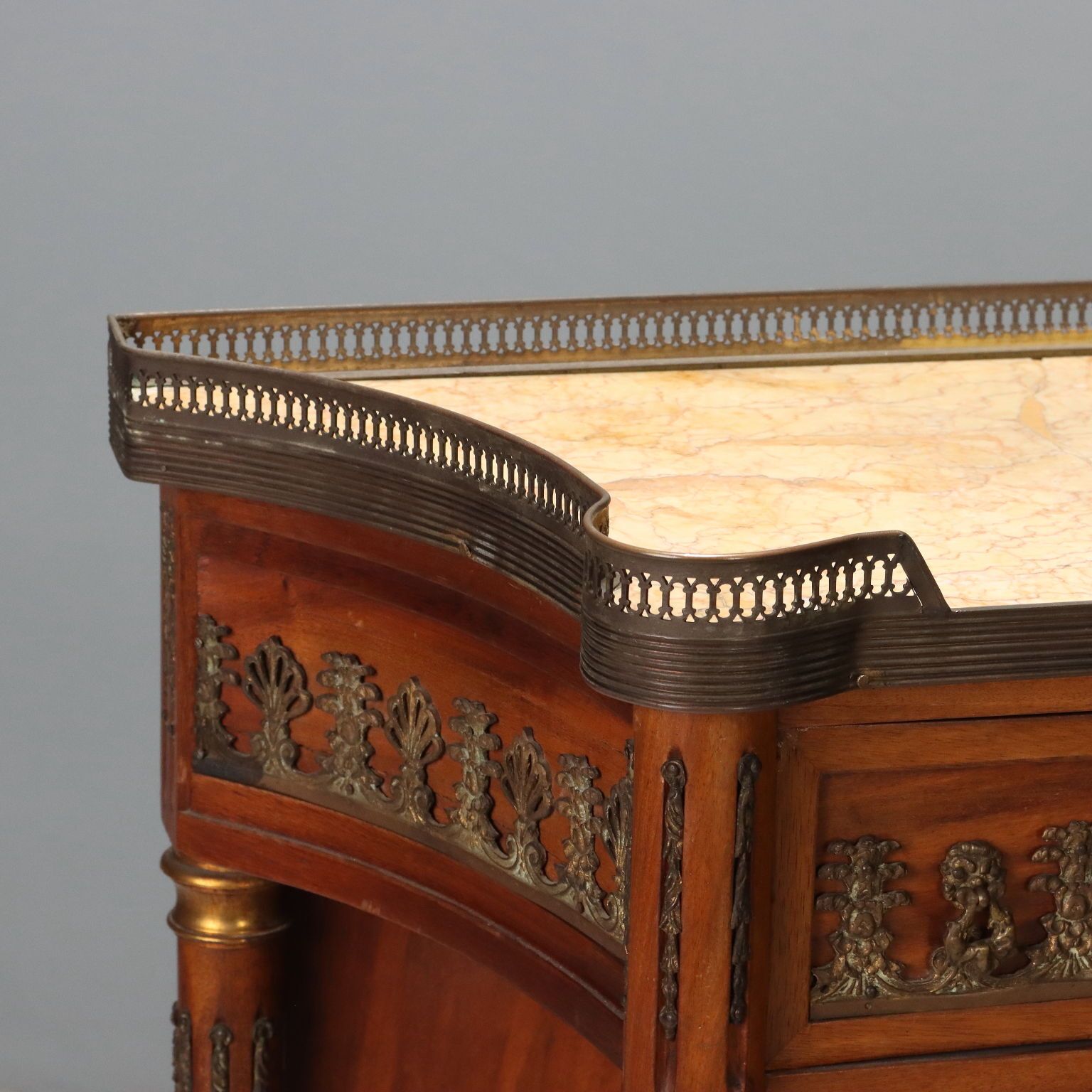 Neoklassieke mahonie console photo Meubels