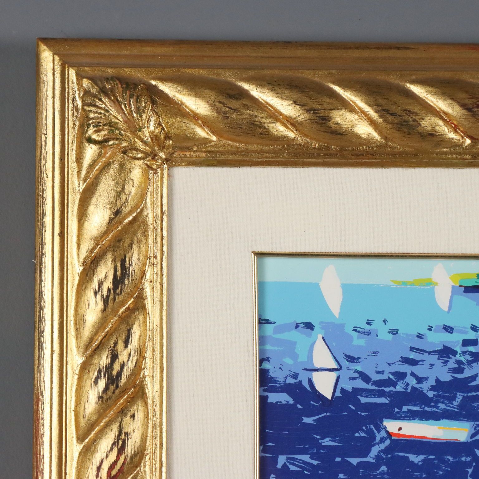 photo furniture Sérigraphie sur toile par Athos Faccincani   Printemps sur la côte amalfitaine
