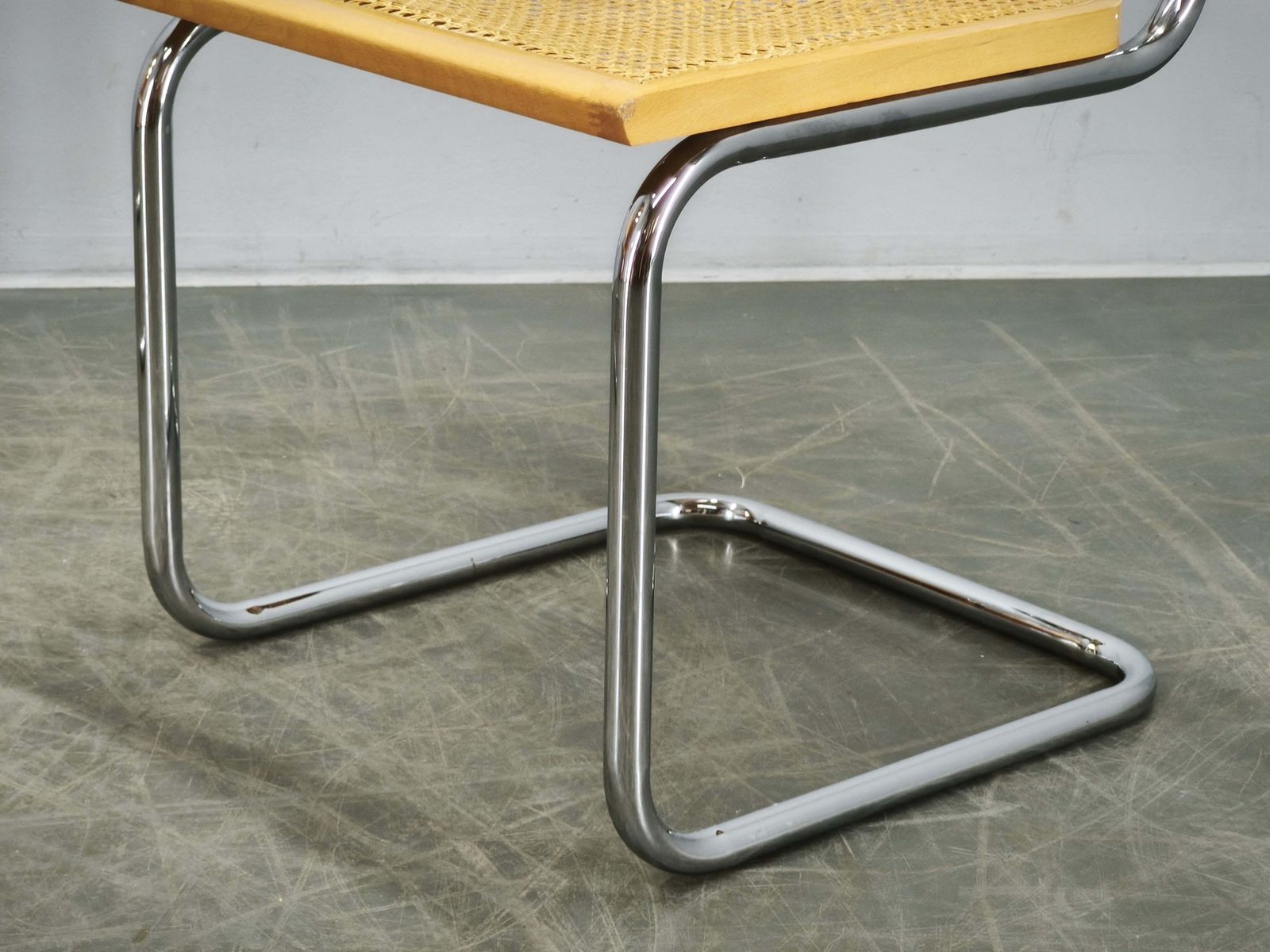 Paar Italiaanse Cesca Cantilever Stoelen naar Marcel Breuer, jaren 1970 photo vinterior
