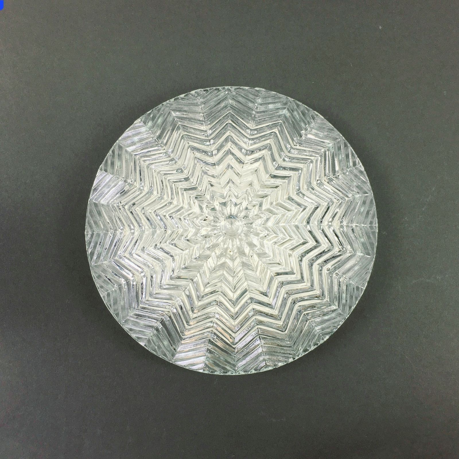 Art Deco Geometrische Glazen Wandlamp van Limburg, Duitsland, jaren 1970 photo furniture