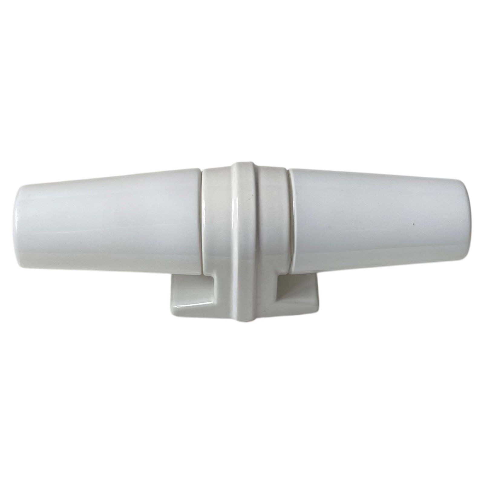 Scandinavische minimalistische witte dubbele badkamerlamp van Sigvard Bernadotte voor Ifö
