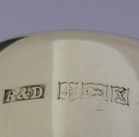 photo furniture Mid Century Modern Sterling Silver Goblet 1972 Barware