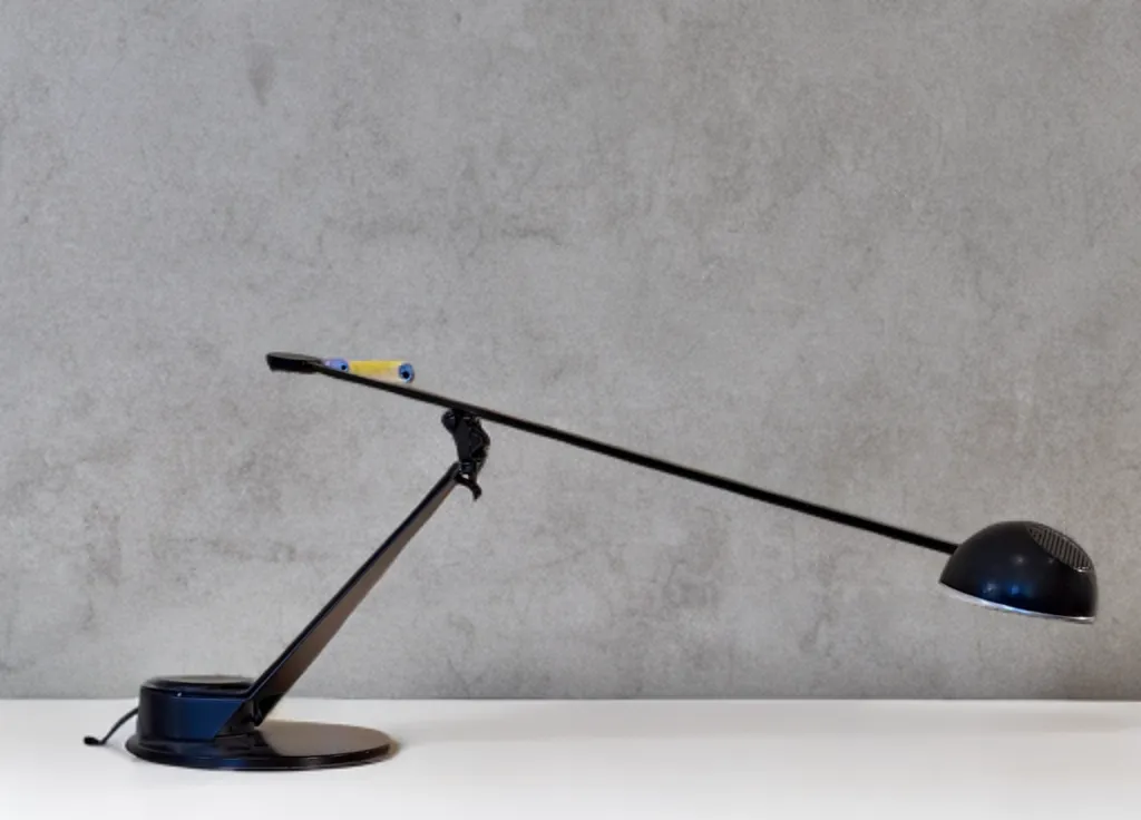 Table Articulate Lamp By Fase, Spanish Vintage 1980s photo buy