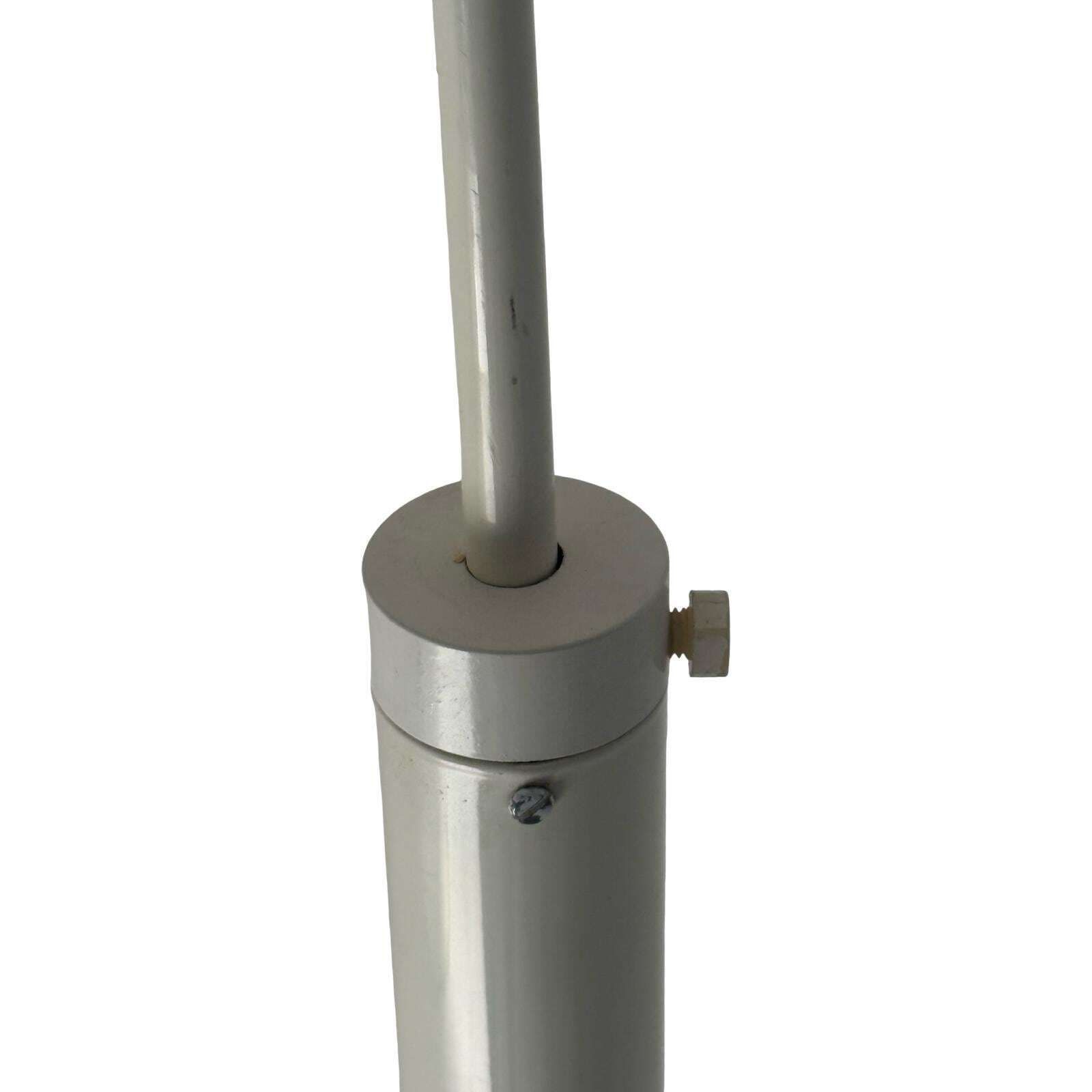 Dijkstra   Rare Model   Space Age Design / Mcm Floor Lamp With Acrylic Shade   White photo for sale