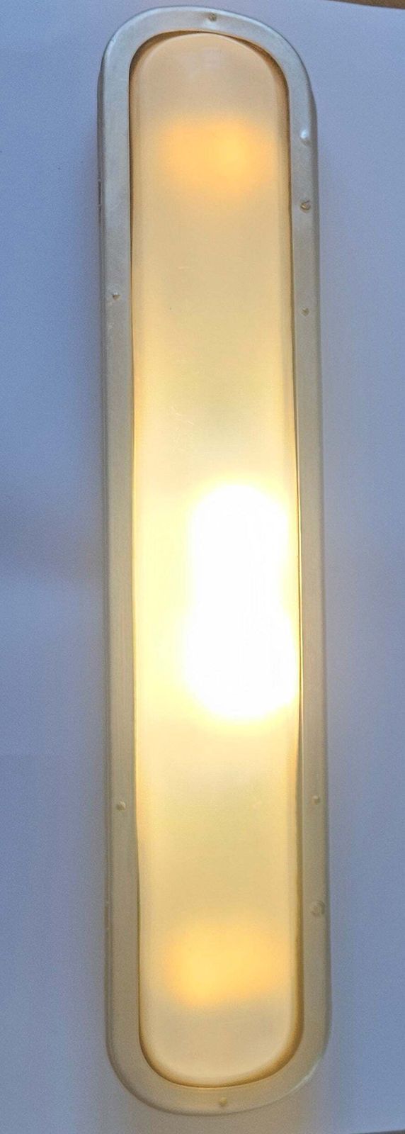Zeer zeldzame Bauhaus, art deco, functionalisme wand- of plafondlamp, jaren 1930 photo vintage