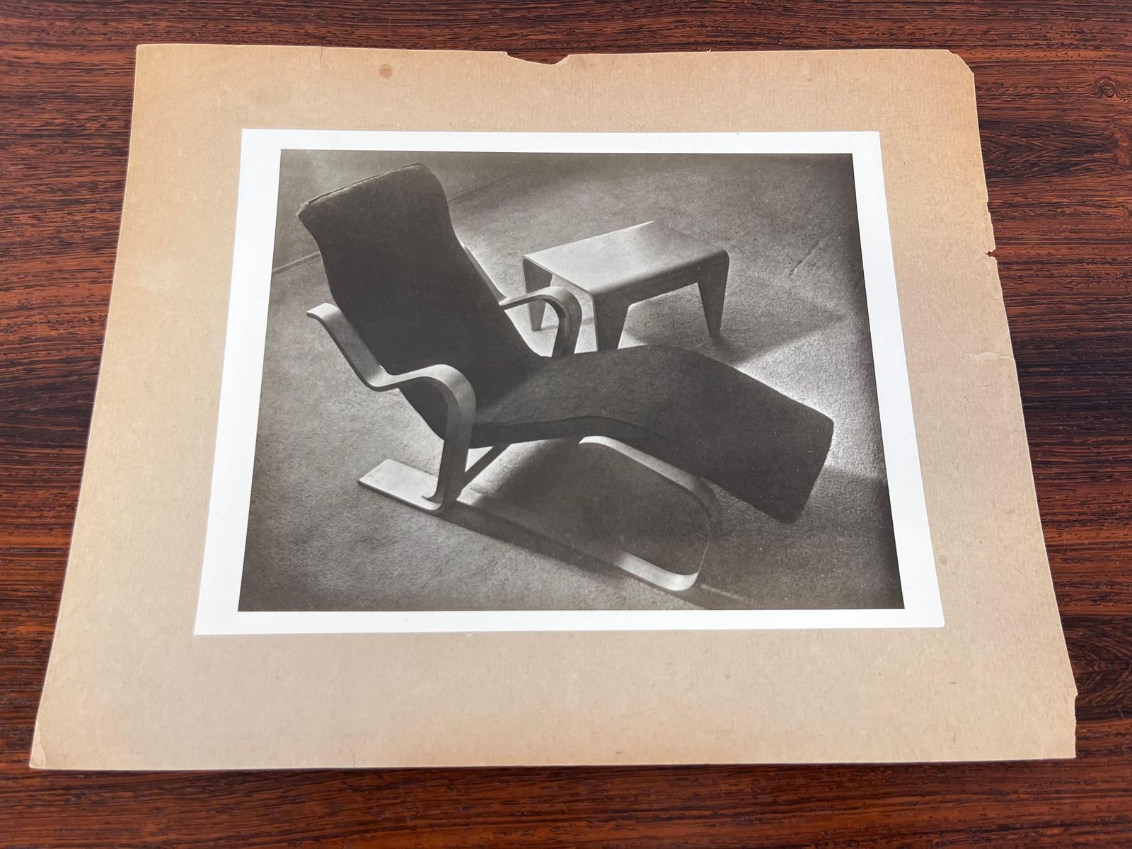 Original Photo Of Marcel Breuer Lounge Chair For Isokon   1950 photo Home Decor