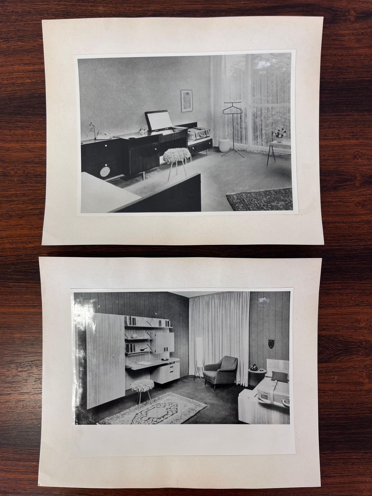 Set originele foto's van meubels van Henry R. Lubben voor Kalderoni, Duitsland photo furniture