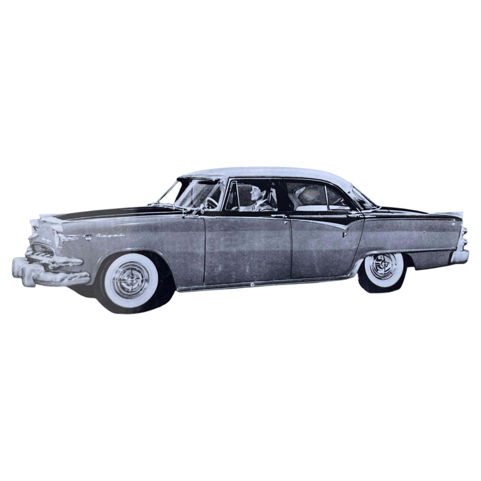 Originele foto van een Dodge Royal, ca. jaren 1950