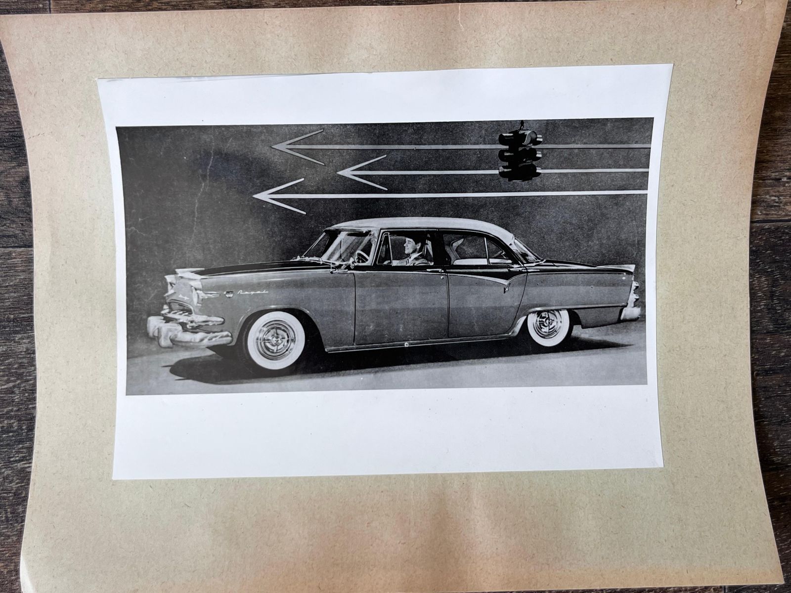 Originele foto van een Dodge Royal, ca. jaren 1950 photo for sale