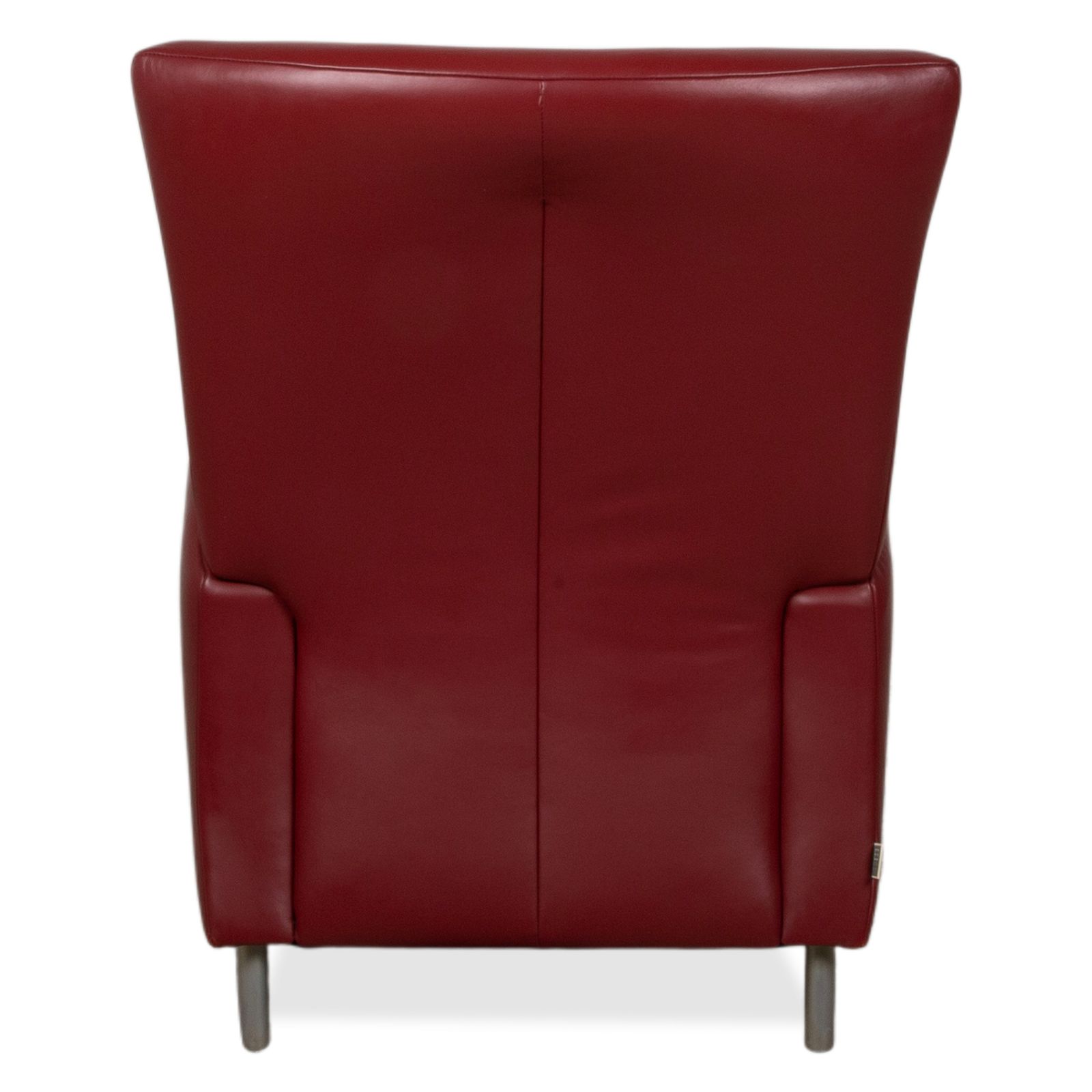 Furniture Ewald Schillig Leather Armchair Red Bordeaux photo