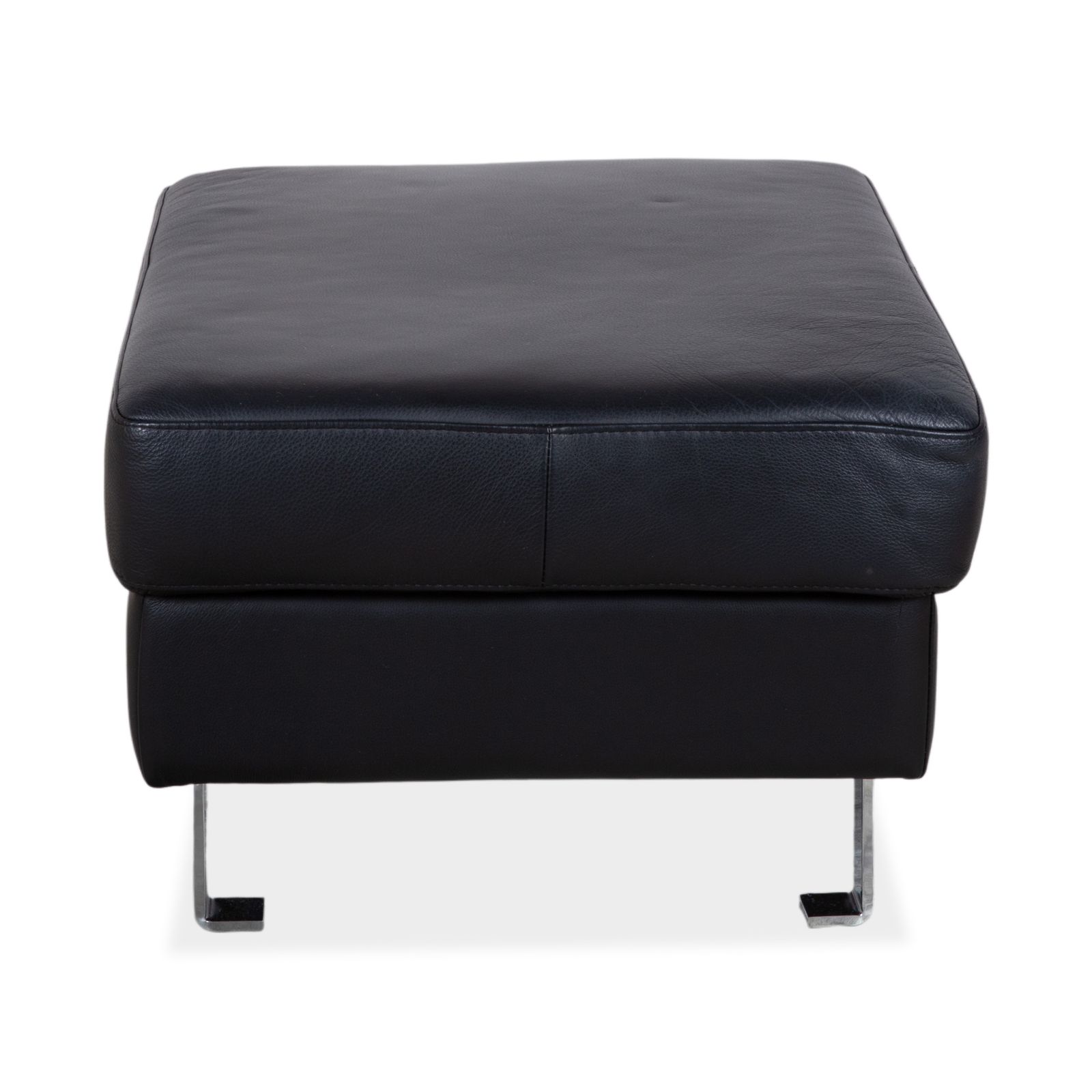 photo furniture Tabouret BoConcept Indivi en cuir noir