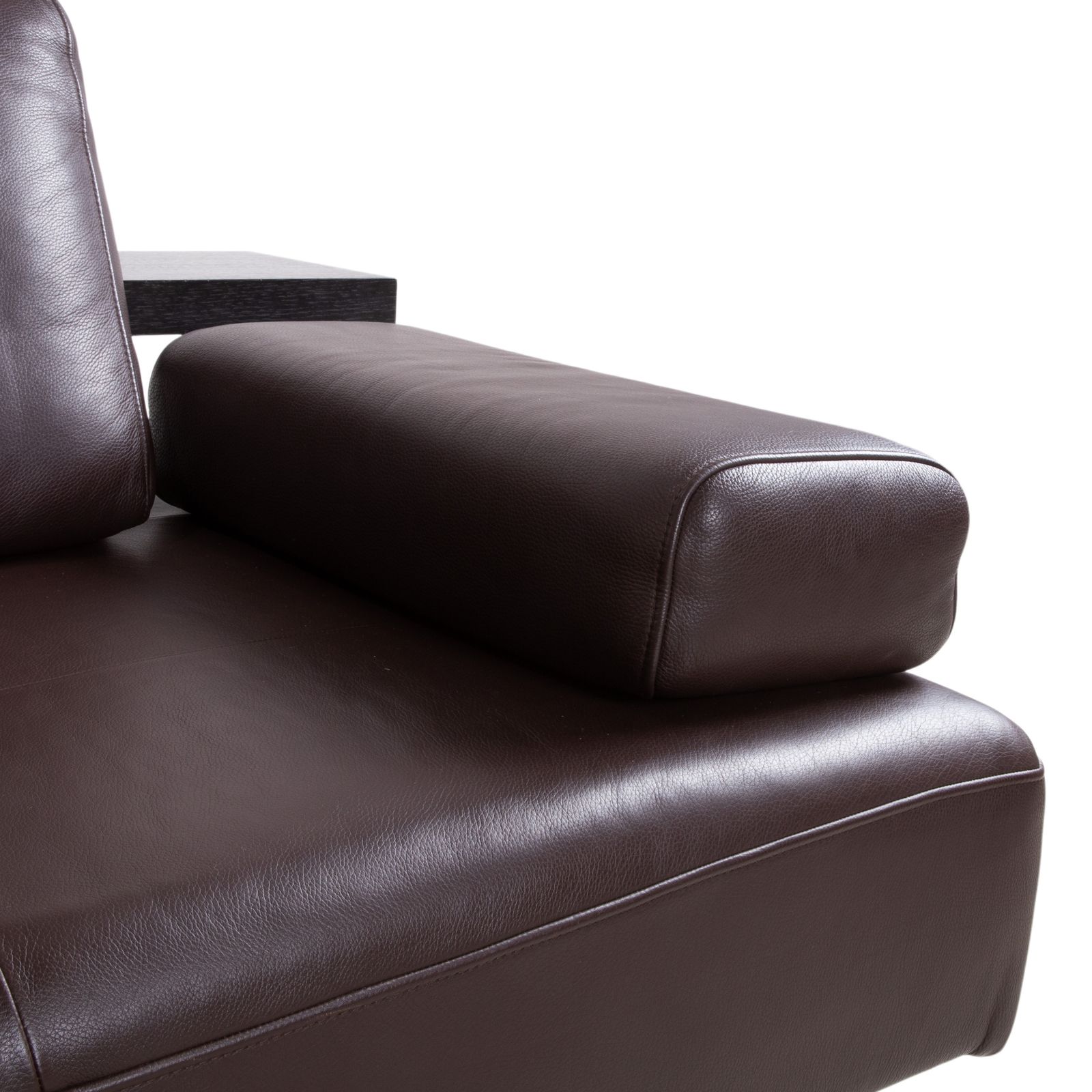 Rolf Benz Dono 6100 Leather Corner Sofa Brown Manual Function photo 5477.0