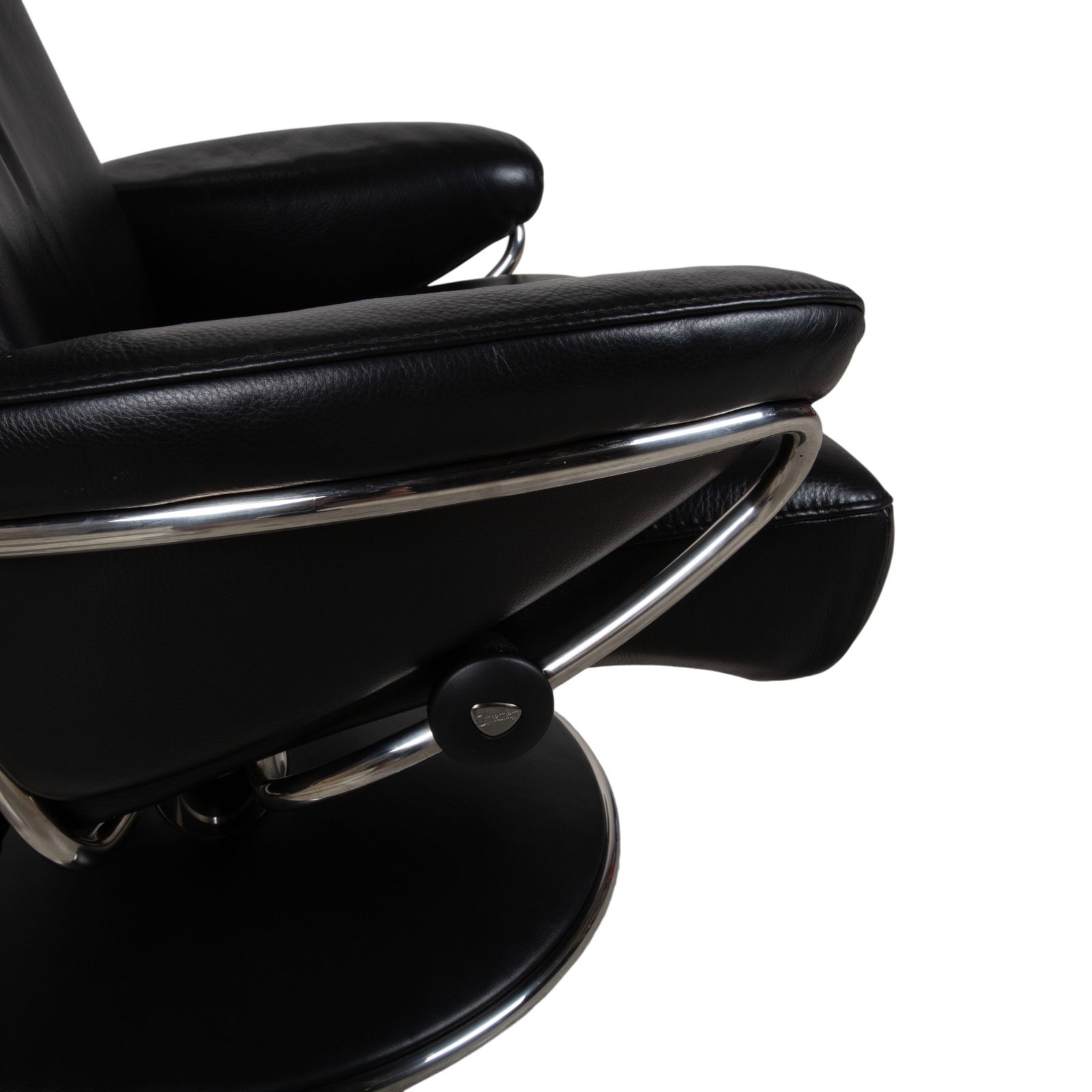 Fauteuil inclinable Stressless Jazz en cuir noir, taille L, fonction inclinable photo buy