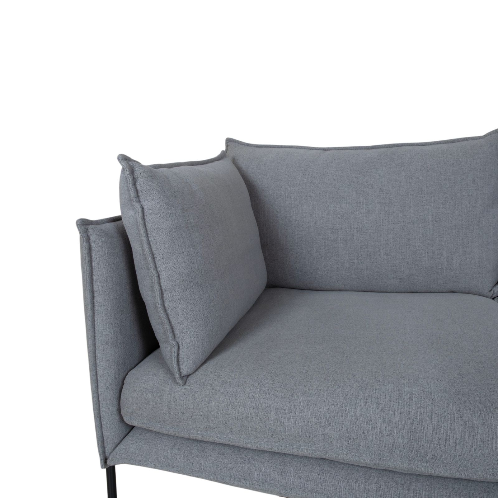 Bolia Pepe Fabric Two Seater Sofa, Grey photo for sale
