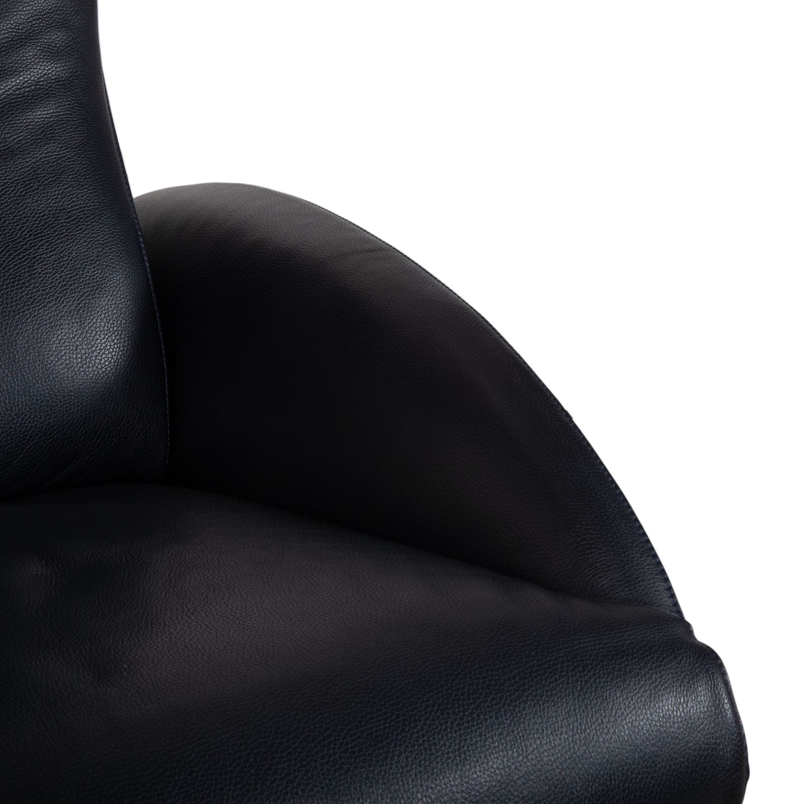 Fauteuil FSM Mate en cuir noir, fonction électrique, batterie photo vinterior