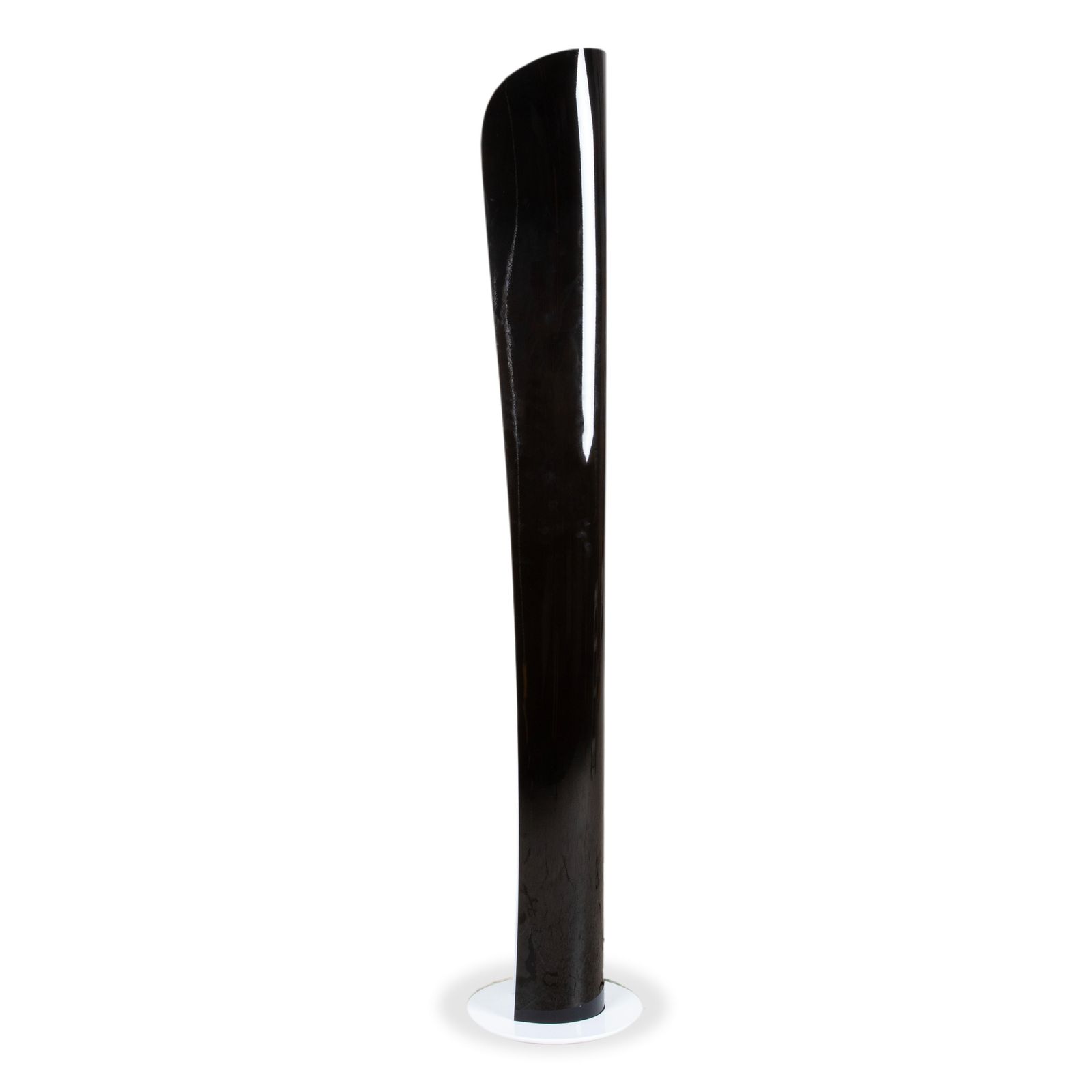 photo furniture Lampe de sol Artemide Cadmo en métal, noire et blanche, dimmable, par Karim Rashid