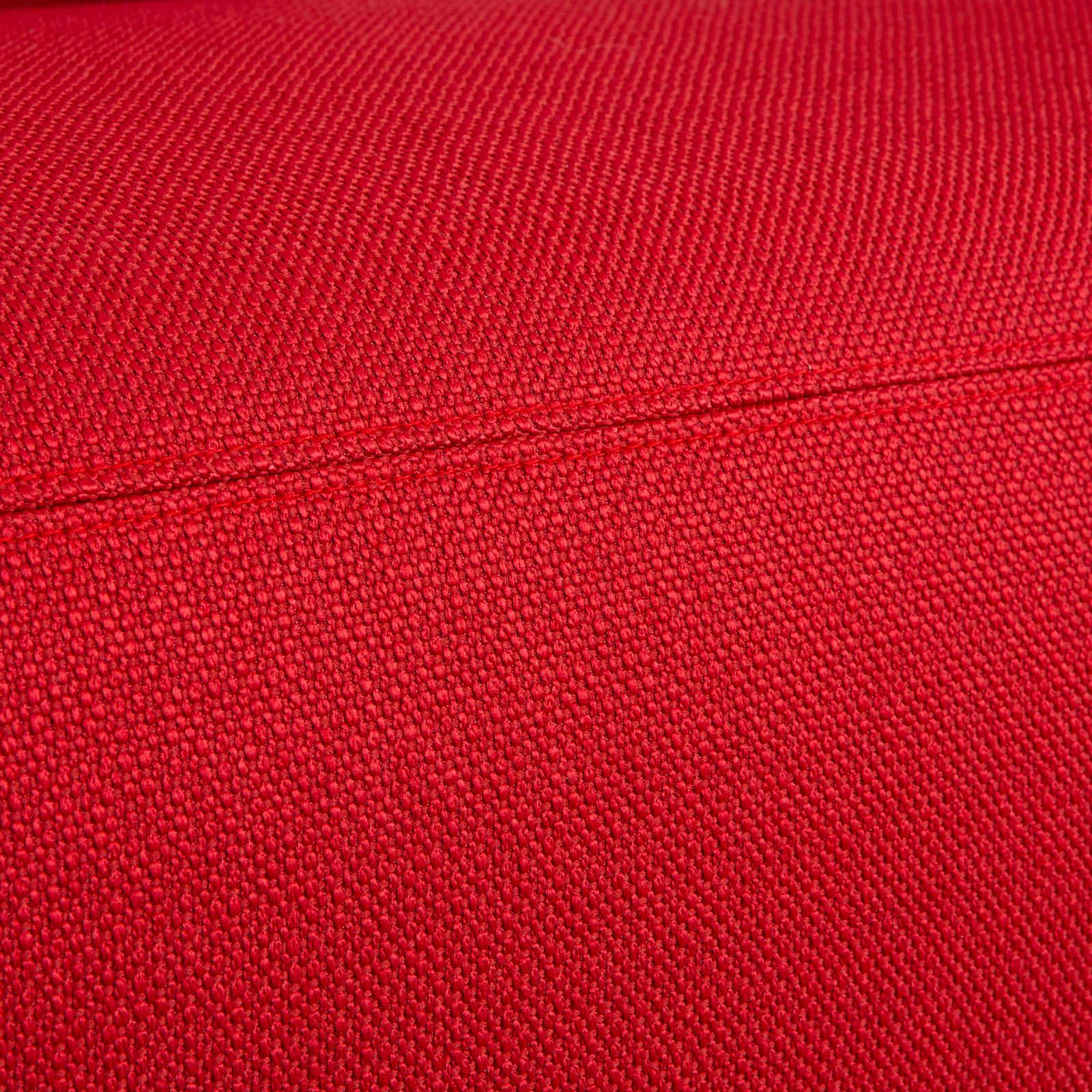 Fauteuil Rolf Benz 3100 en tissu rouge et argent, fonction manuelle, retapissé photo Mobilier