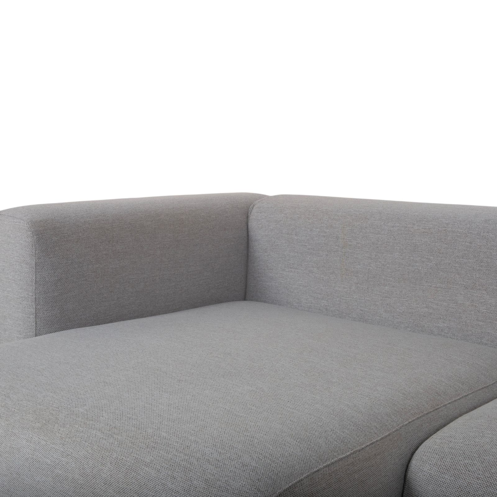 Hay Mags Fabric Corner Sofa Grey photo for sale