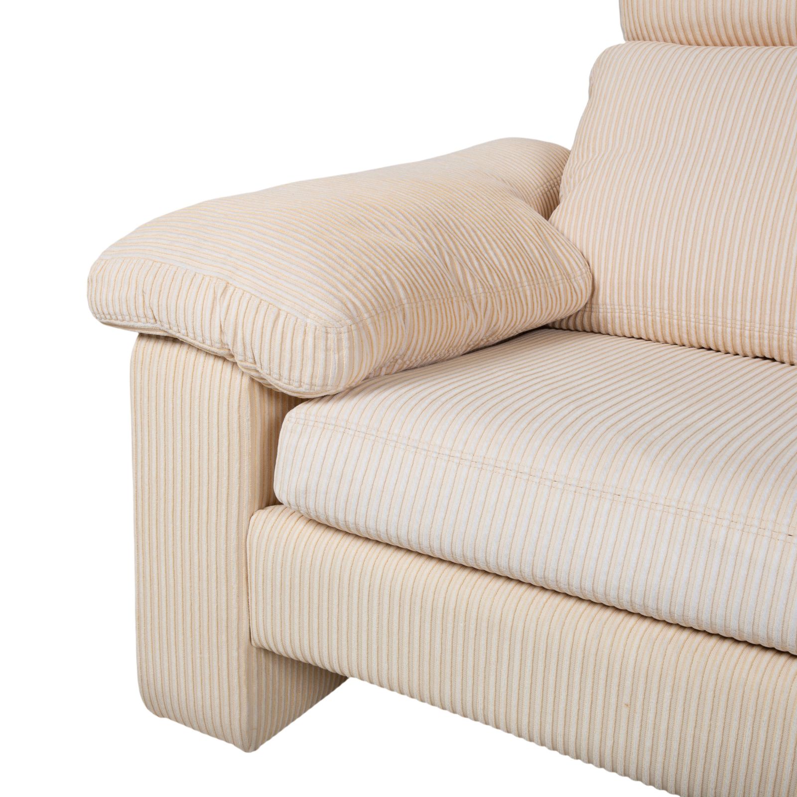 Cor Conseta Stof Driezitter Beige Crème Bank Sofa Manuele Functie photo 3017.0