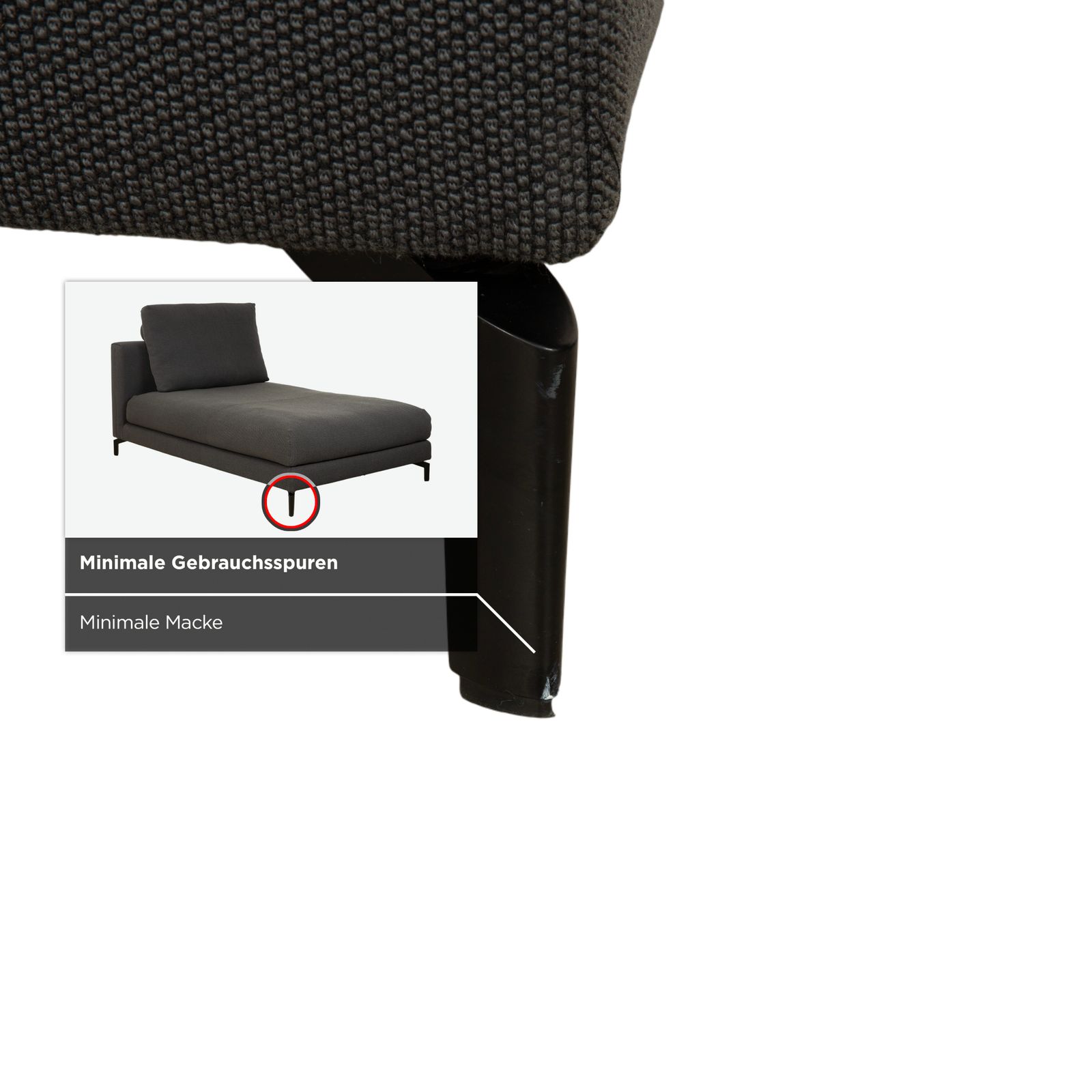 photo for sale Rolf Benz Nuvola Stof 2x Lounger Met Voetenbank Grijs Blauw Antraciet