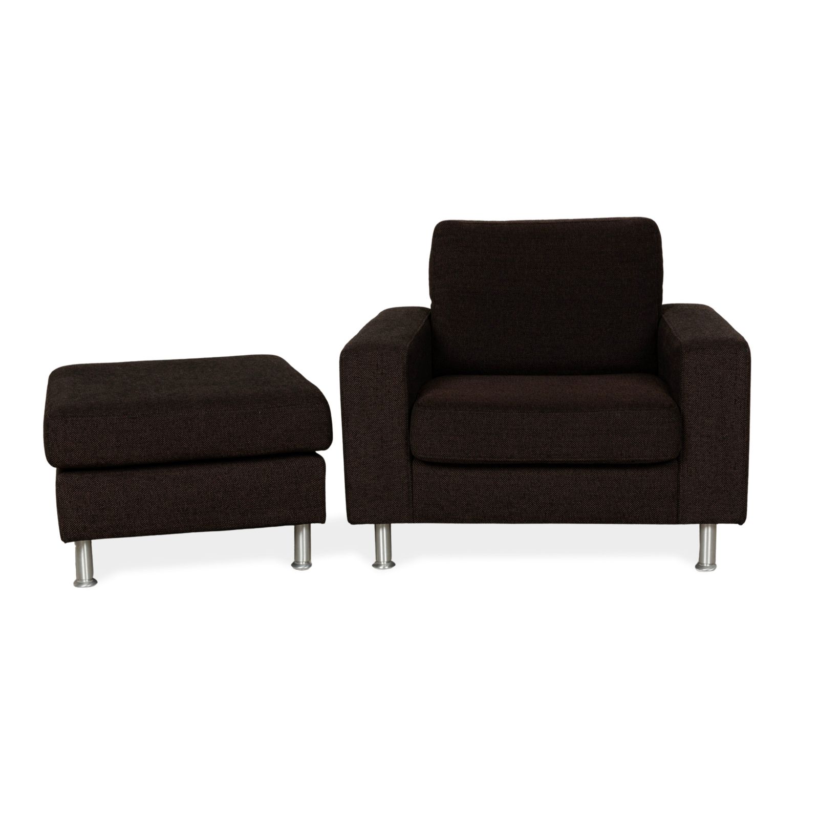 Fauteuil Ewald Schillig Concept Plus en tissu noir, lot de 2 photo Mobilier