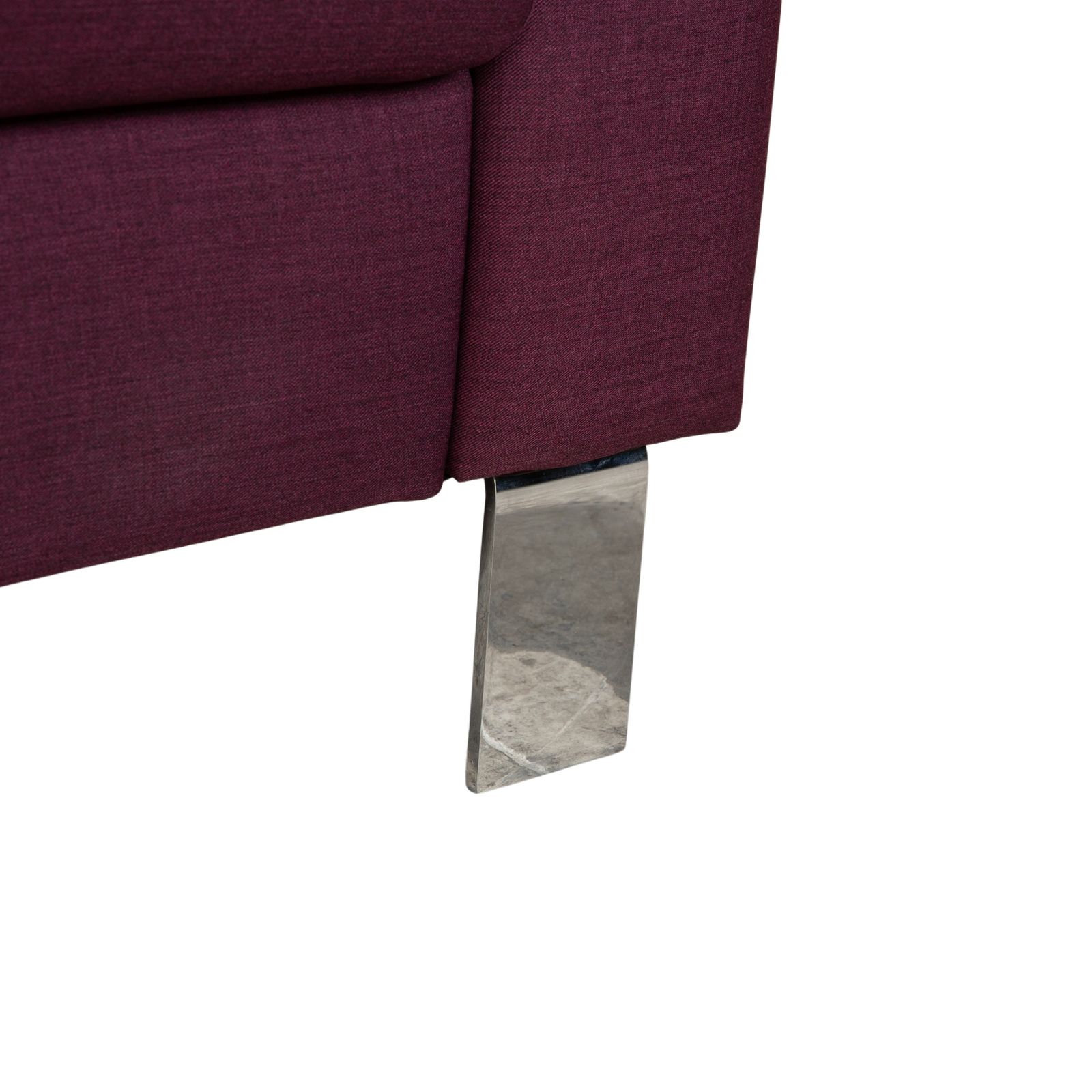 Ewald Schillig Flex Plus Fabric Three Seater With Ottoman, Purple, Aubergine, Red photo 2122.0