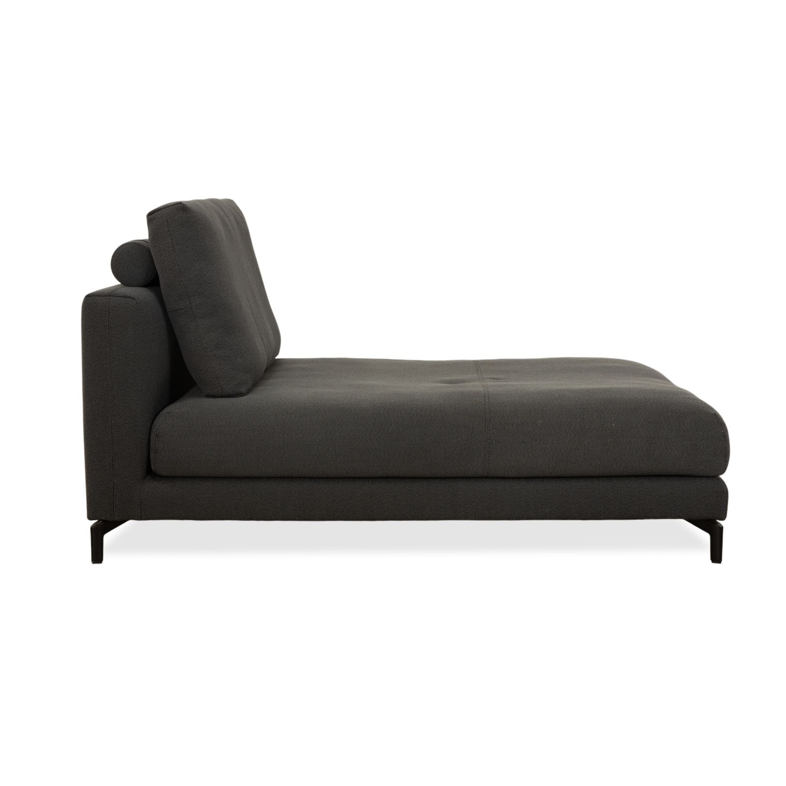 photo for sale Méridienne Rolf Benz Nuvola en tissu, gris anthracite