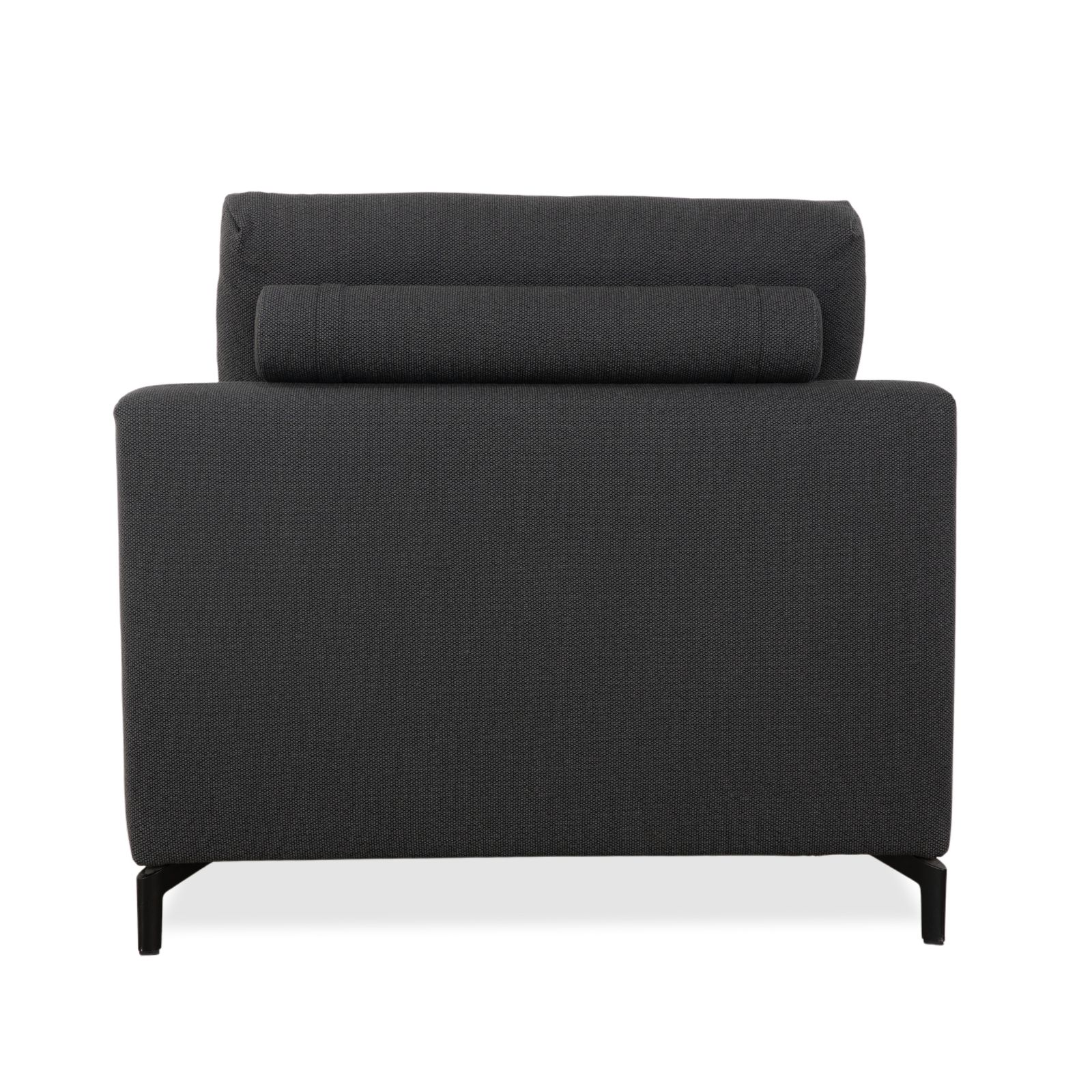 Mobilier Méridienne Rolf Benz Nuvola en tissu, gris anthracite photo