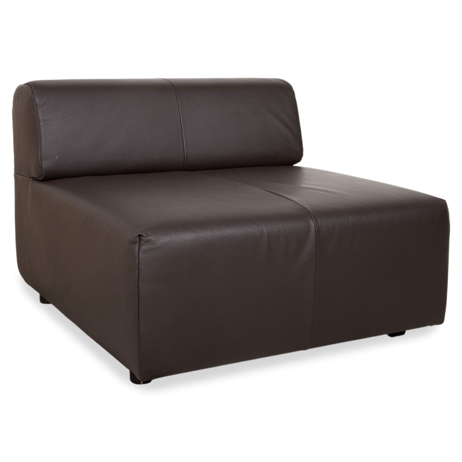 Lot de 3 fauteuils Rolf Benz Freistil 185 en cuir marron moka photo for sale