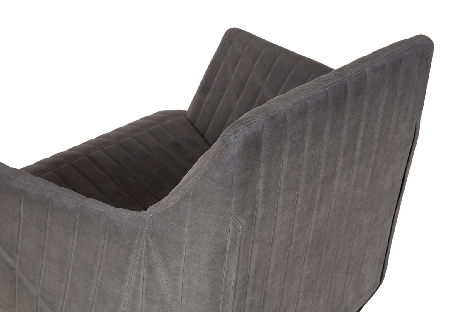 Ligne Roset Facet Fabric 2x Fauteuils En Set, Grijs photo vintage