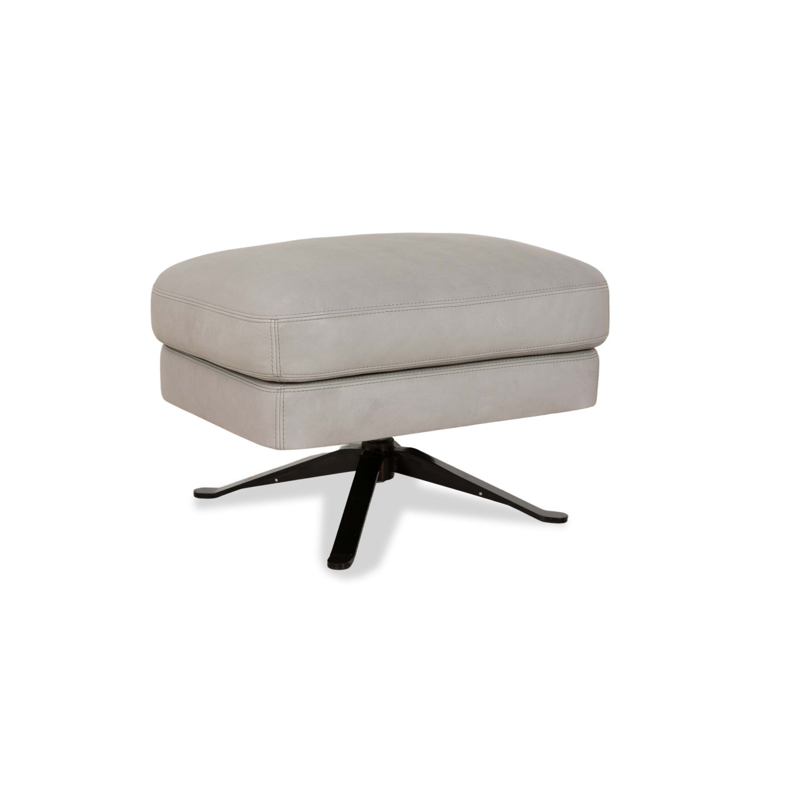 Ensemble de fauteuils Cierre Boheme en cuir, gris photo vintage