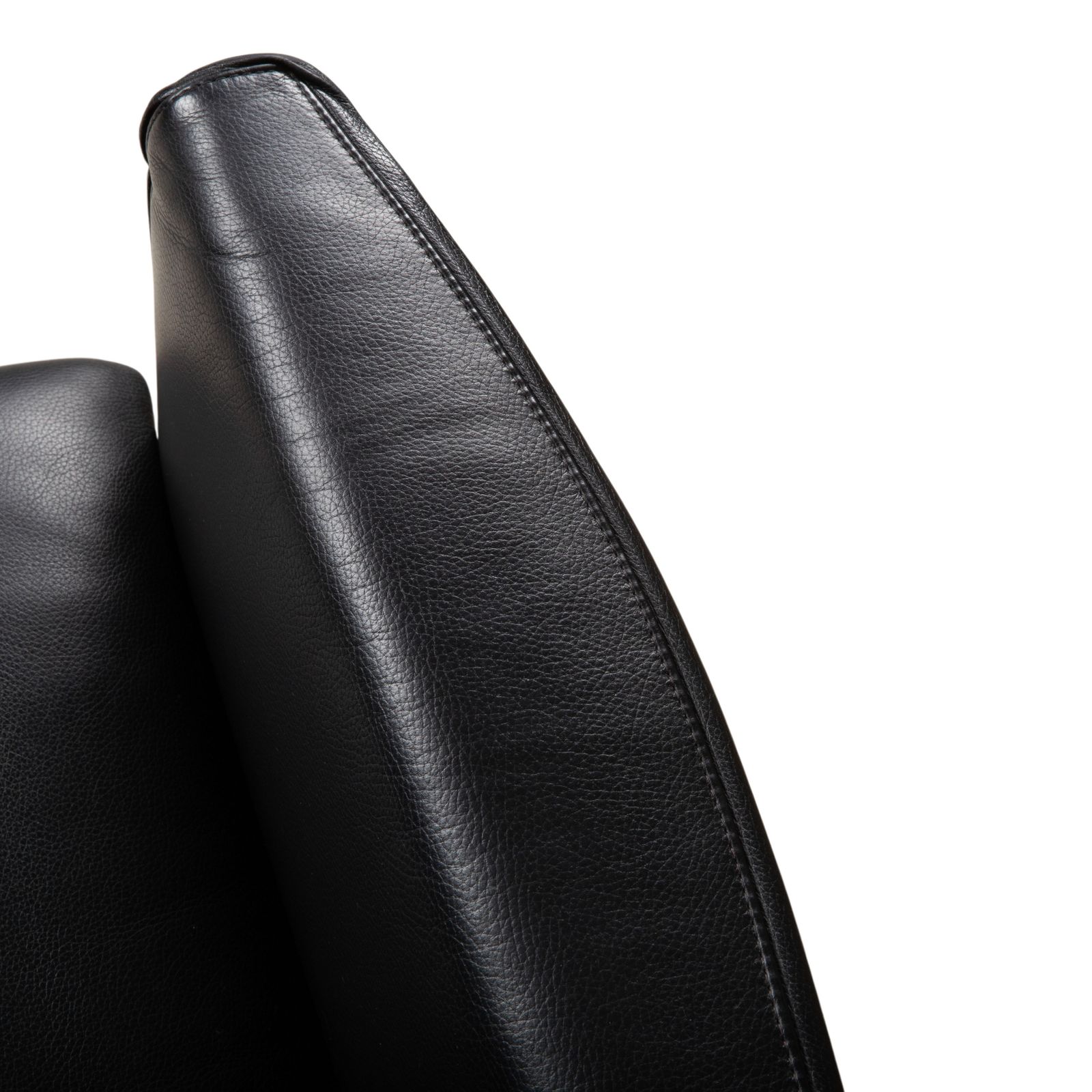 Wittmann Set Of 2 Leather Armchairs In Black photo vinterior