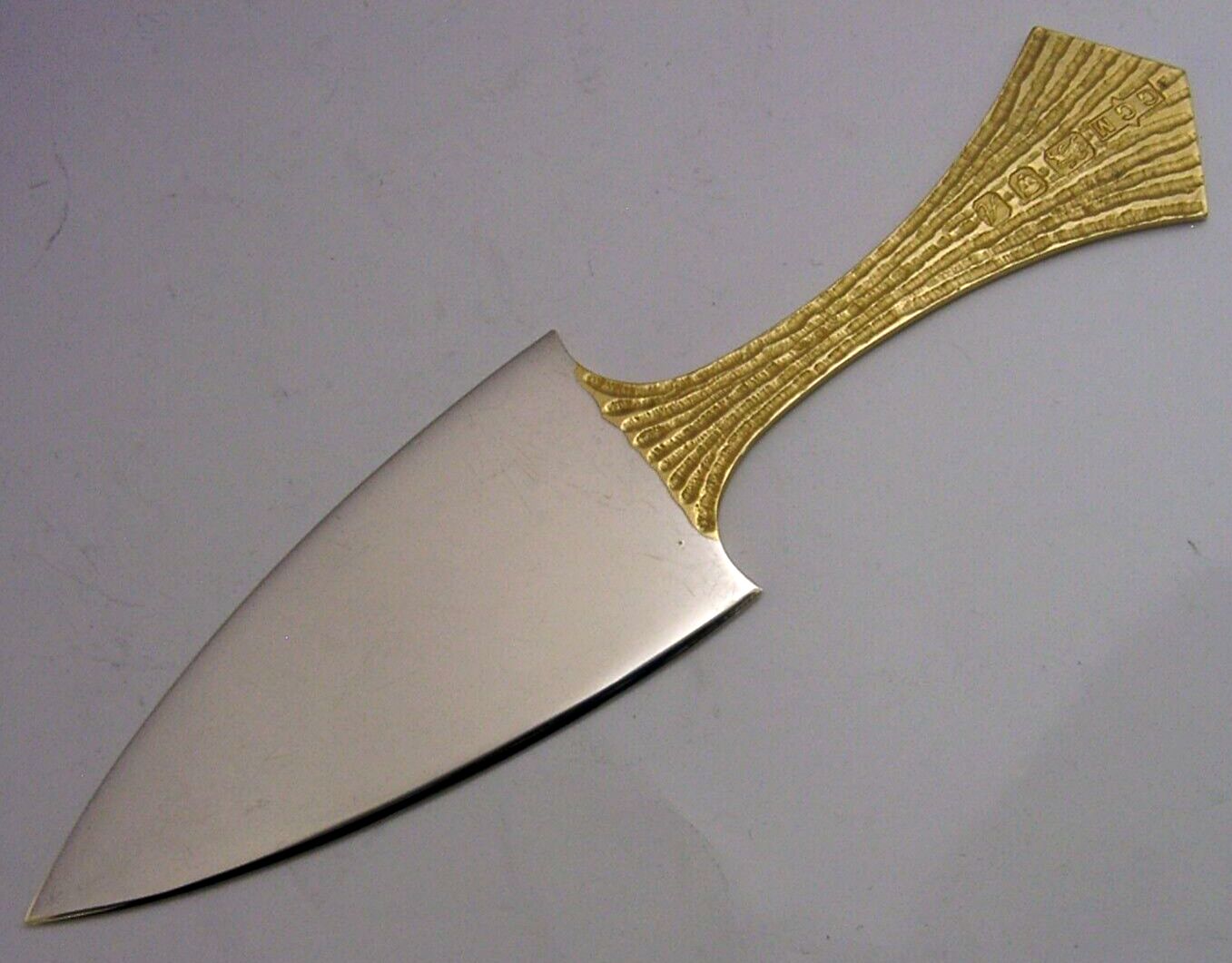 Grant Macdonald brievenmesje 1975 bureauaccessoire mid-century sterling zilver photo 335.0